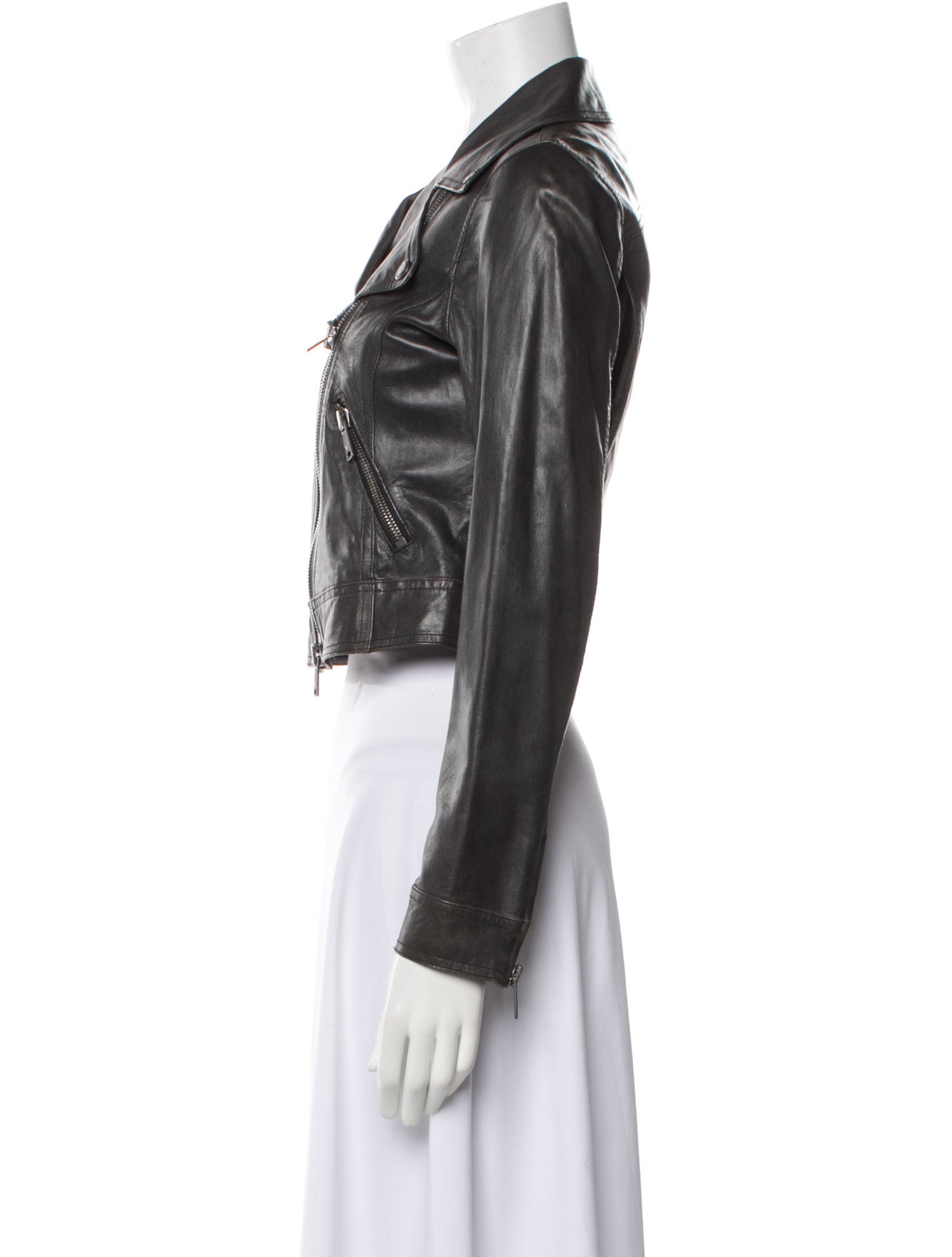 Vince Leather Biker Jacket