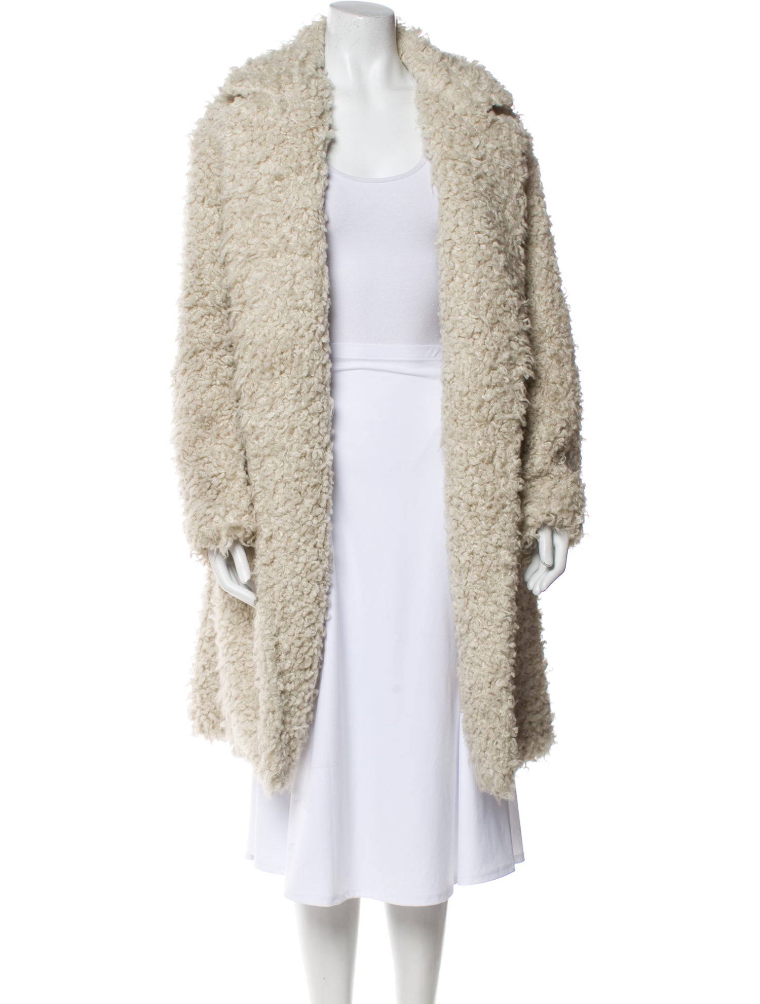 Vince Faux Fur Faux Fur Coat
