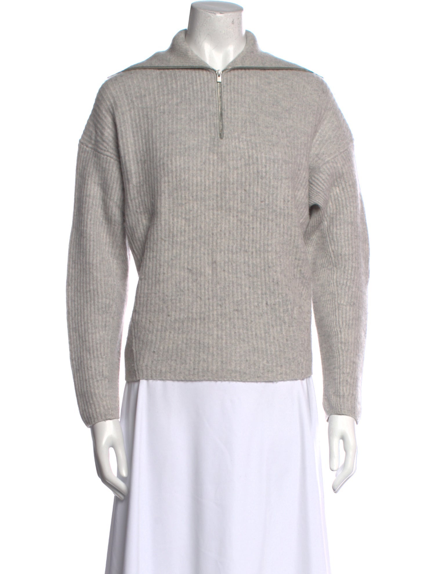 Vince Wool Mock Neck Sweater