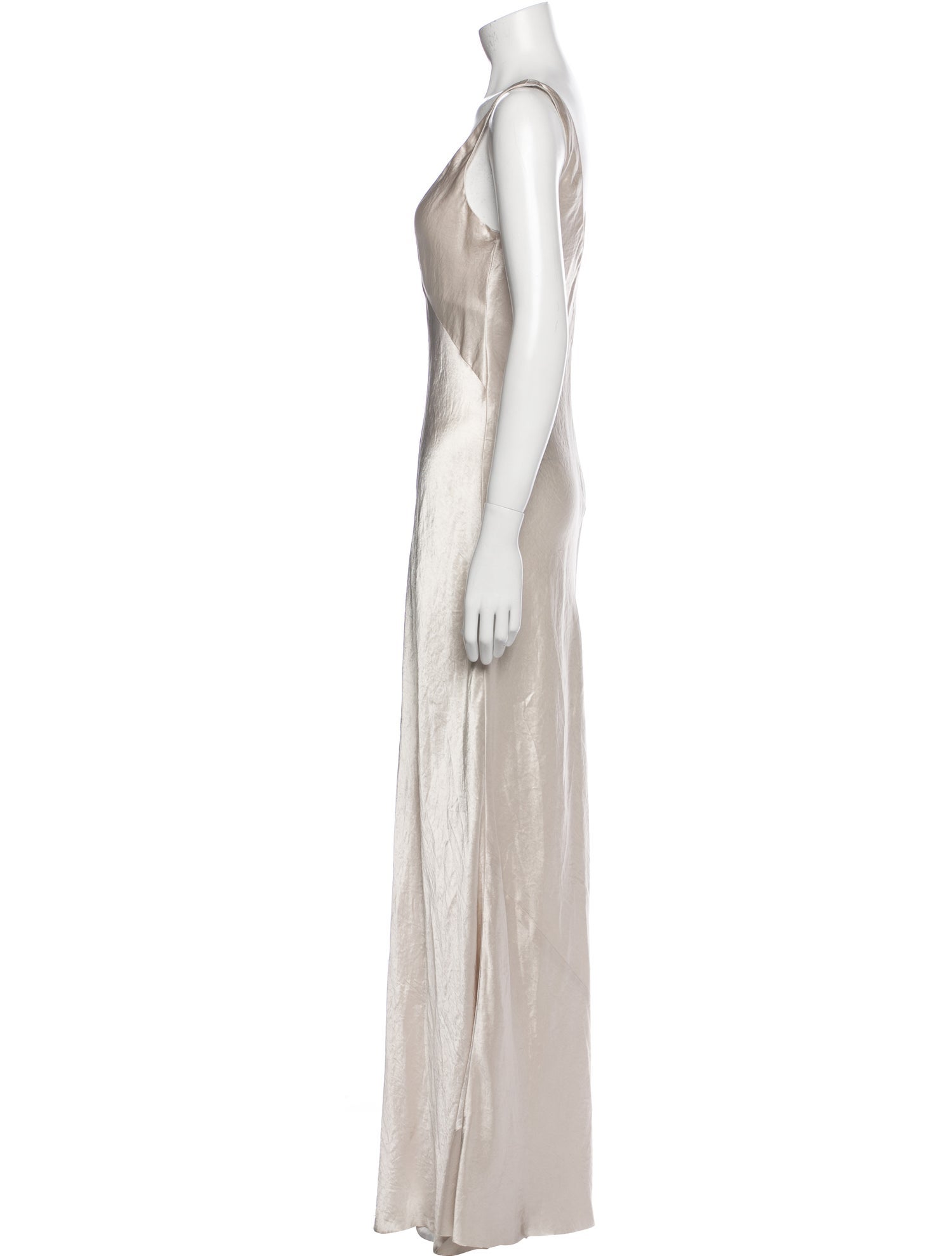 Vince V-Neck Long Dress