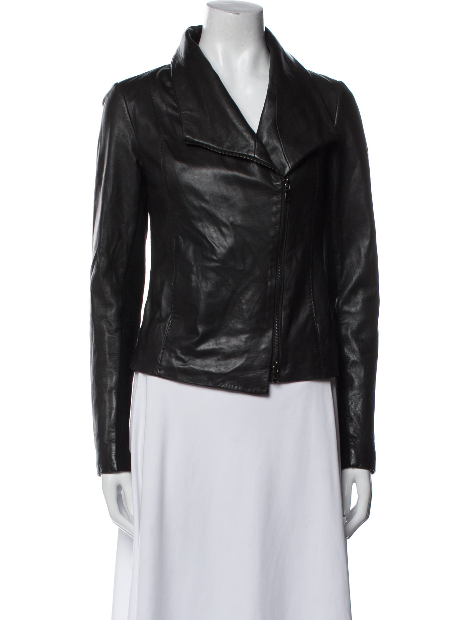 Vince Leather Biker Jacket