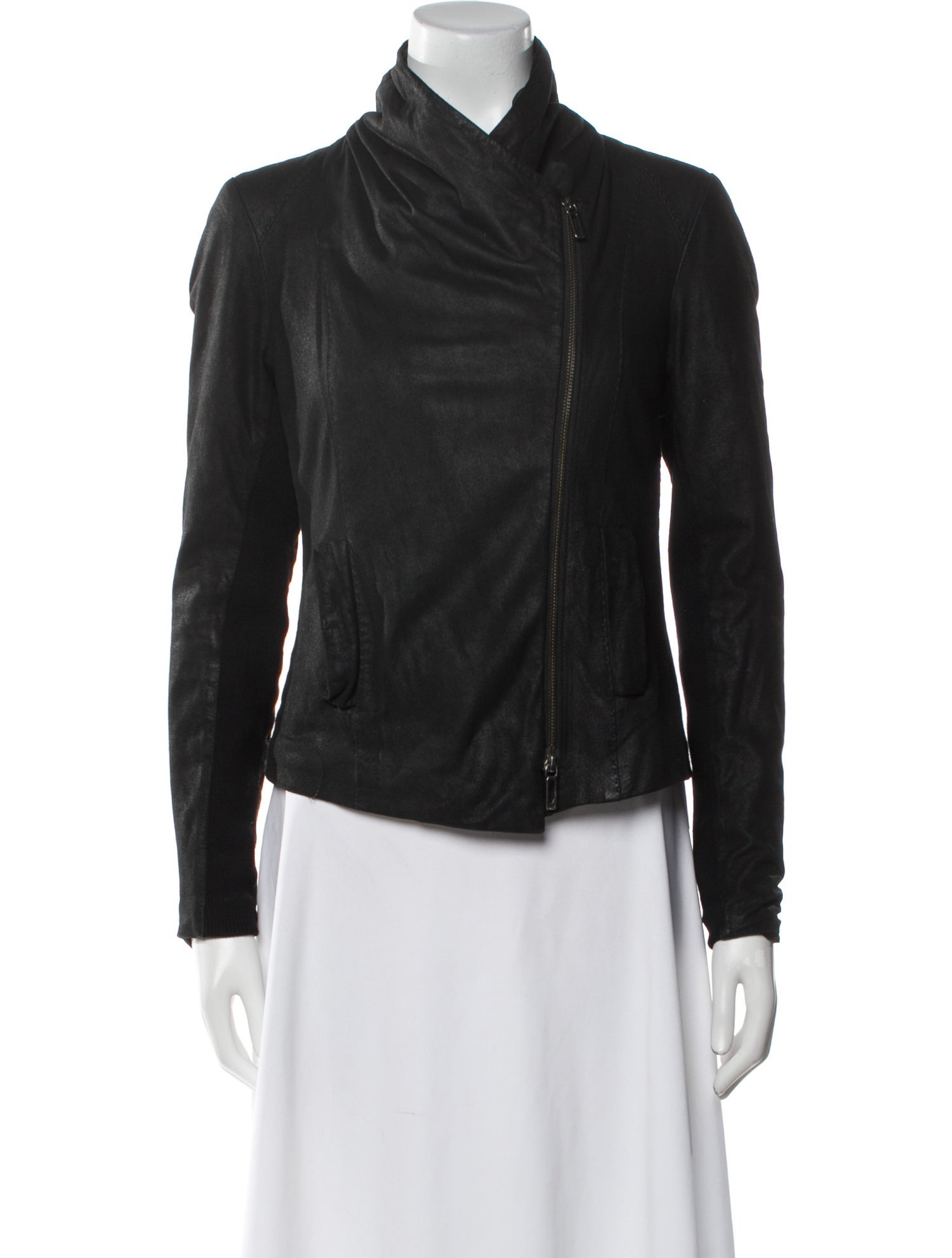 Vince Leather Biker Jacket