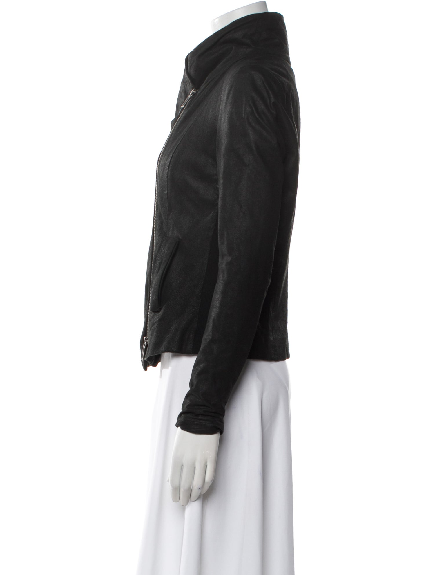 Vince Leather Biker Jacket