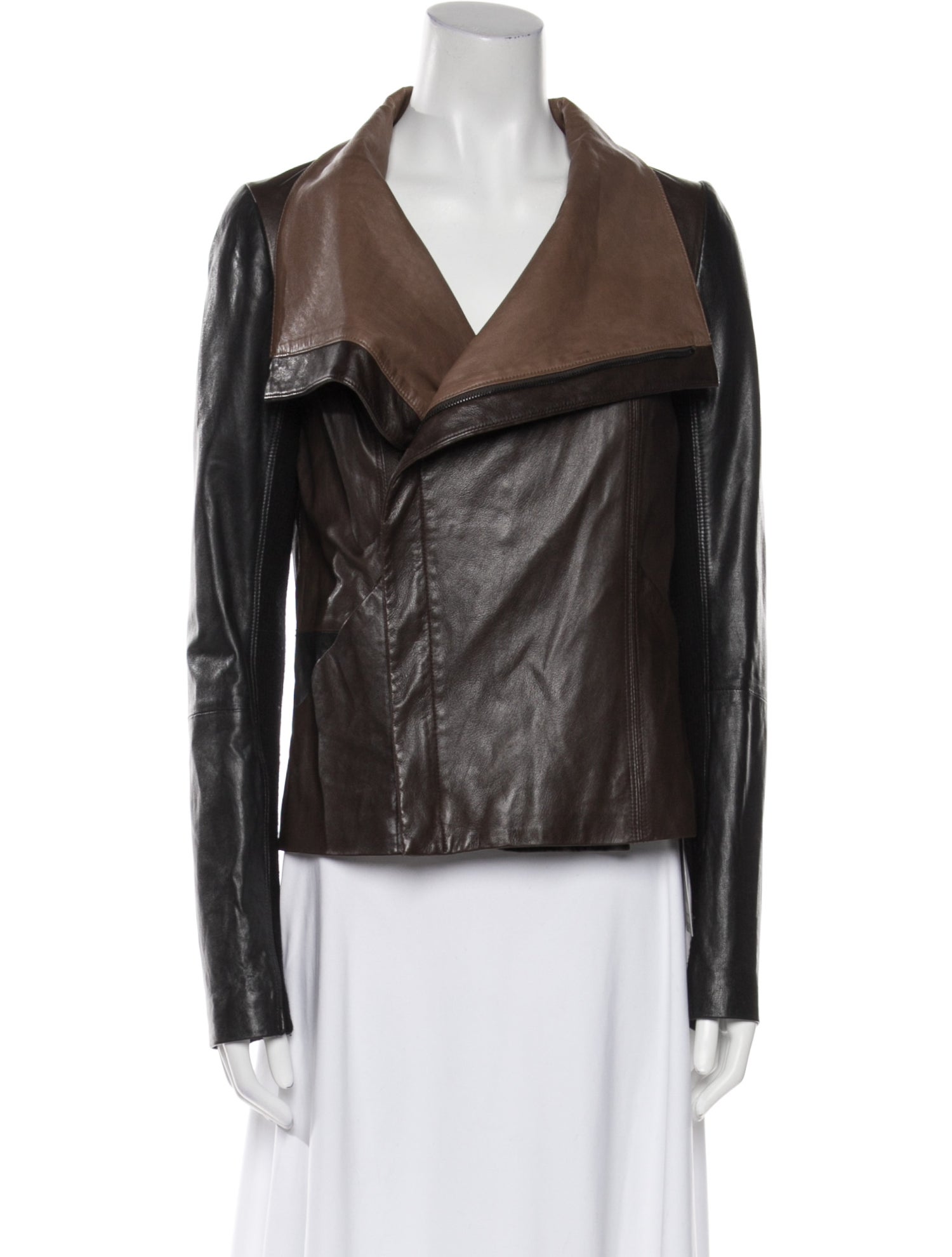 Vince Leather Biker Jacket