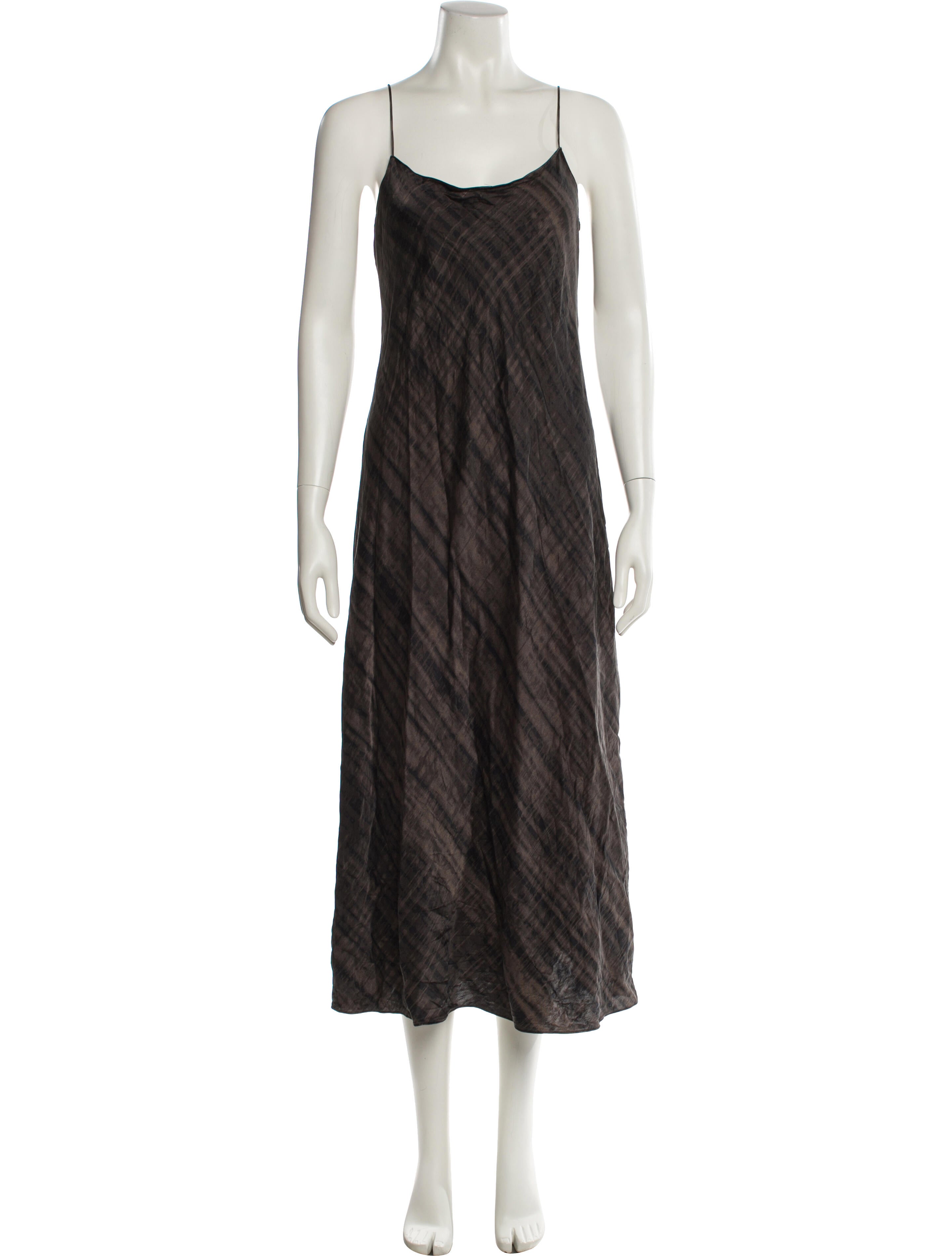 Vince Silk Long Dress
