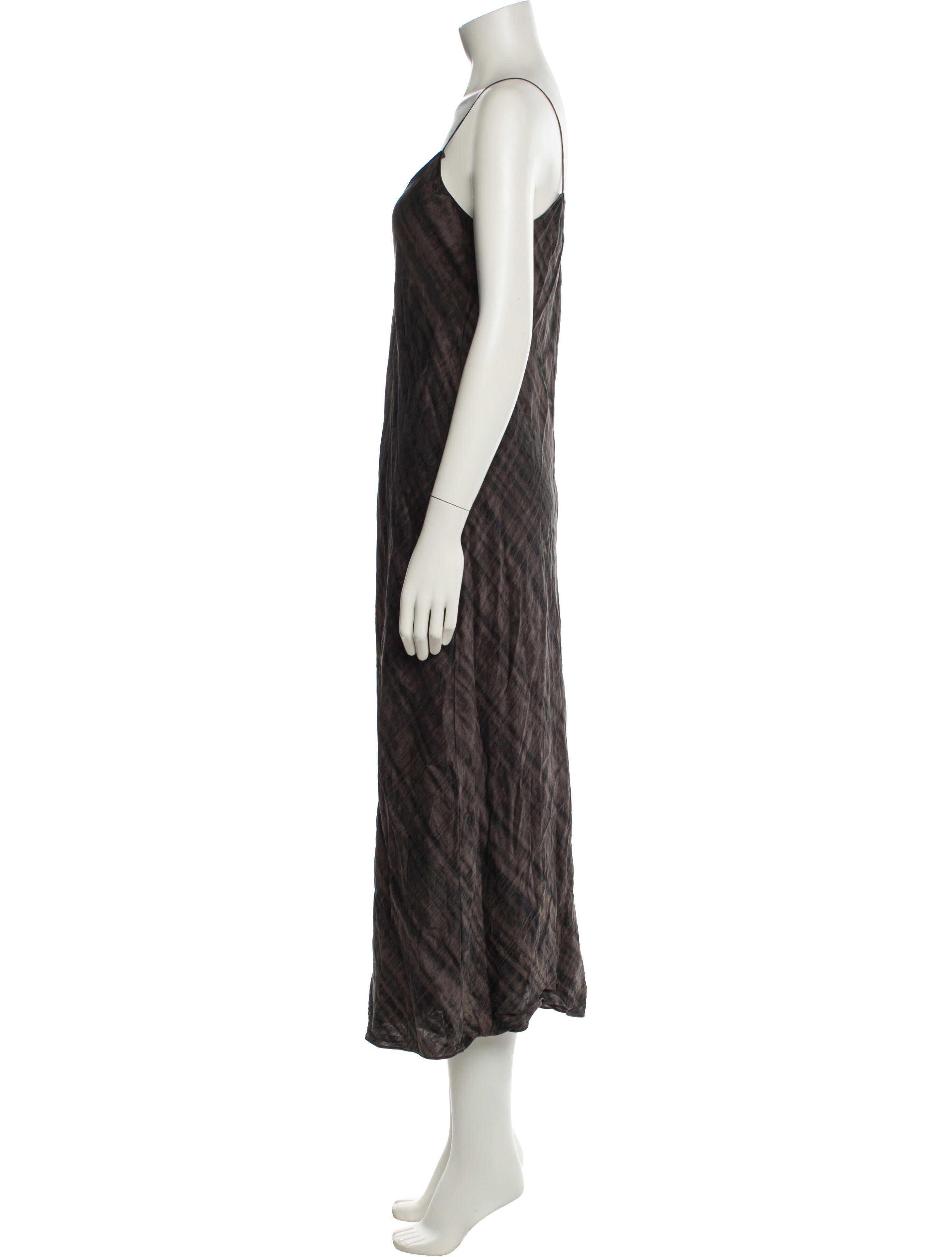 Vince Silk Long Dress