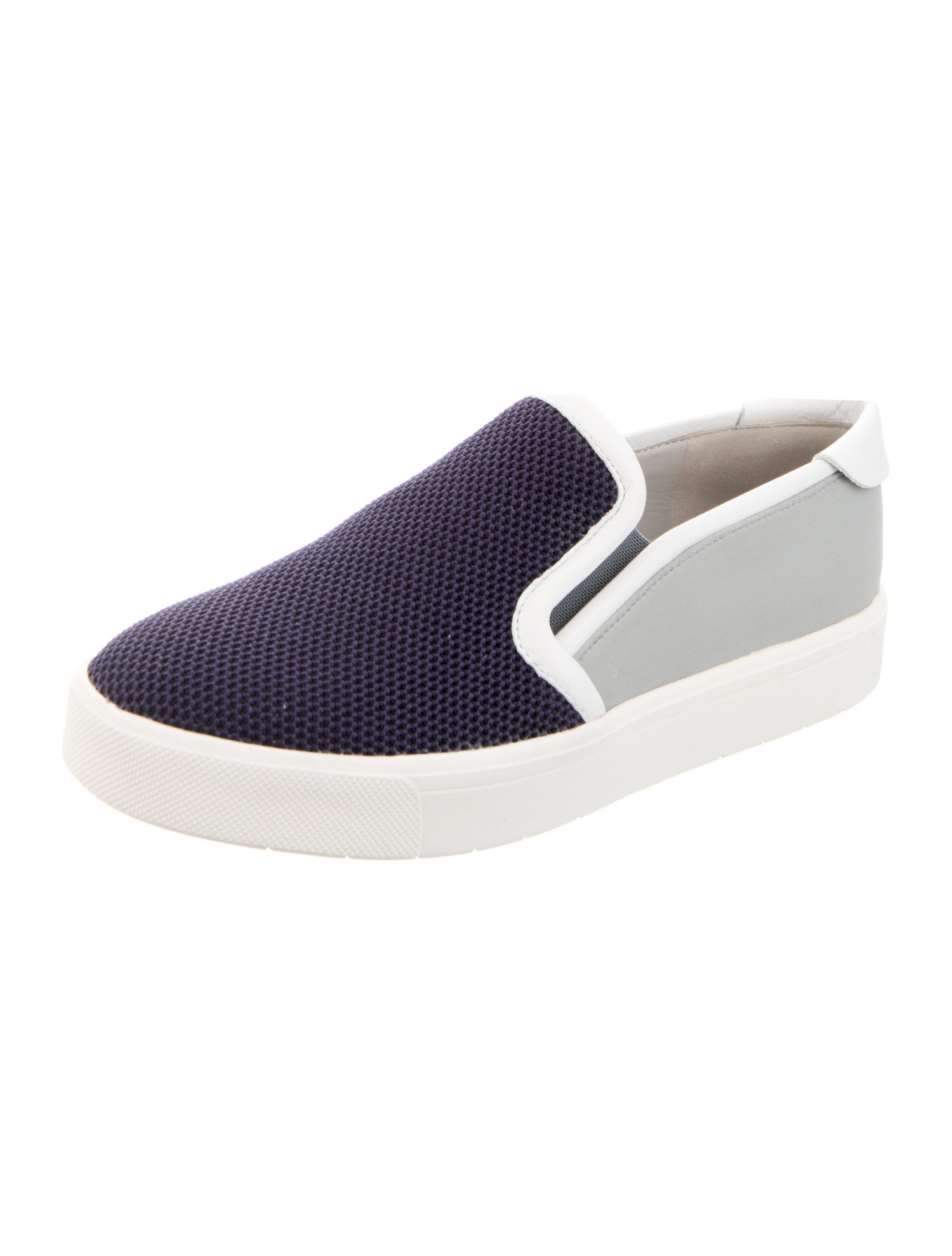 Vince Mesh Colorblock Pattern Loafer Sneakers