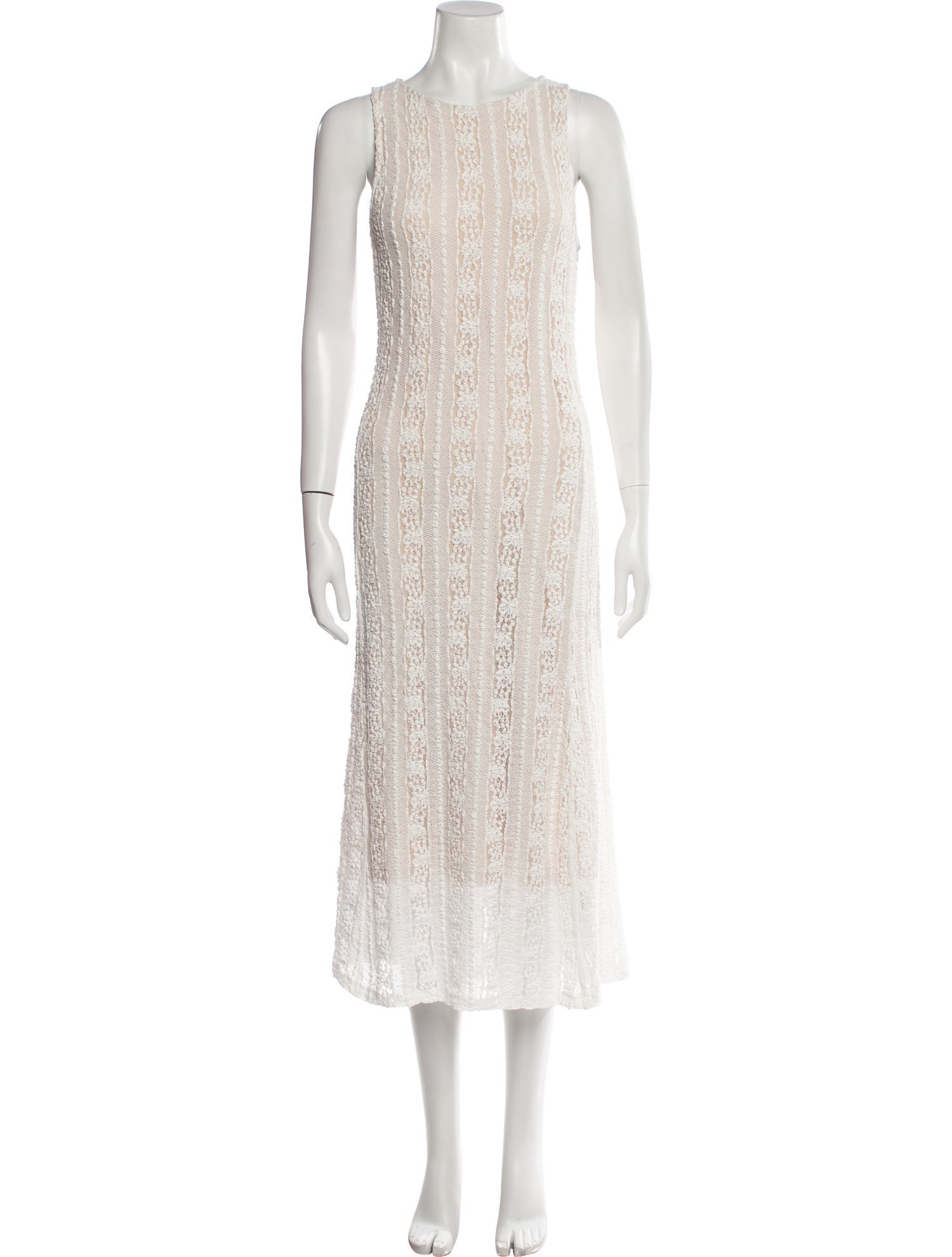 Vince Crew Neck Long Dress