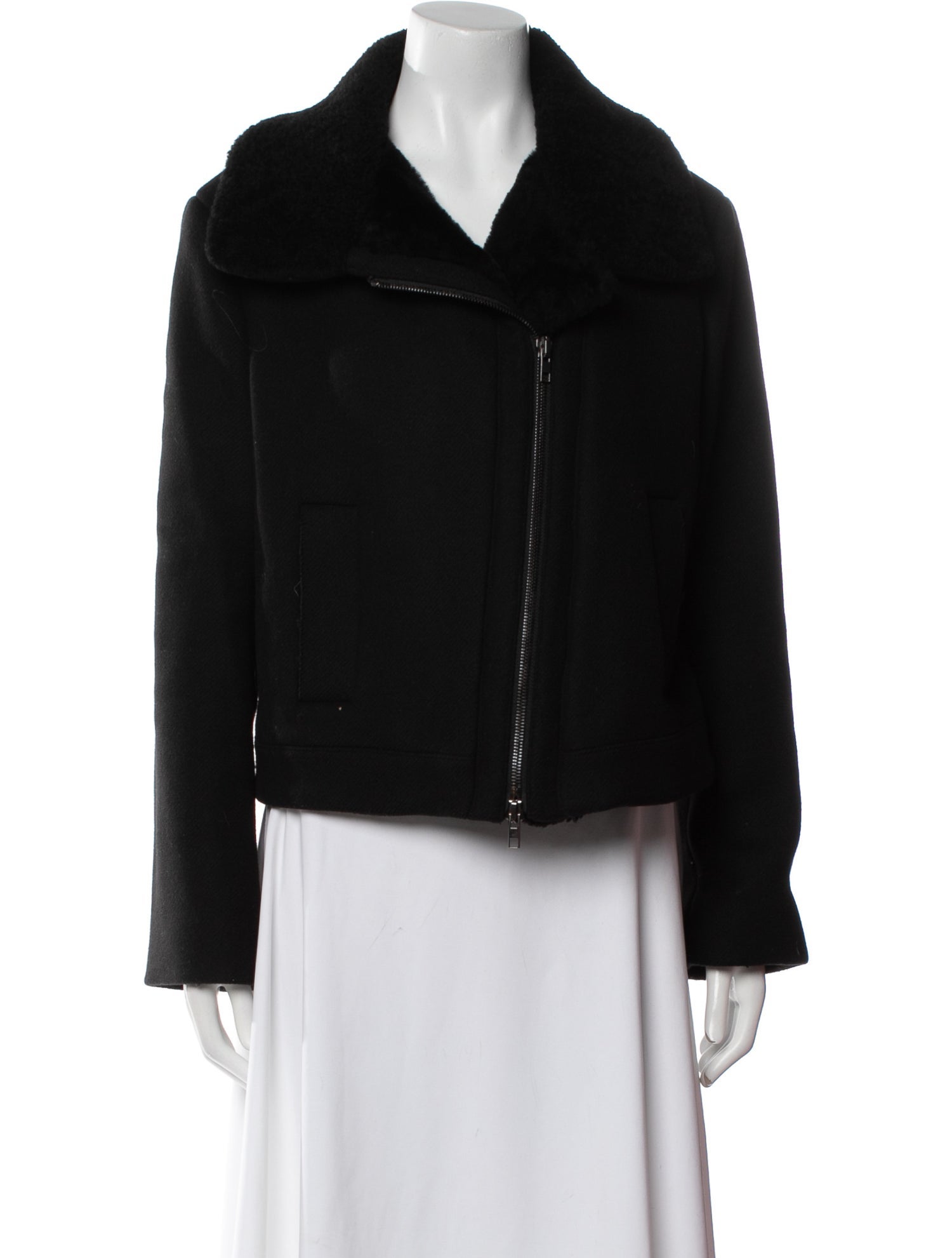 Vince Wool Fur Jacket