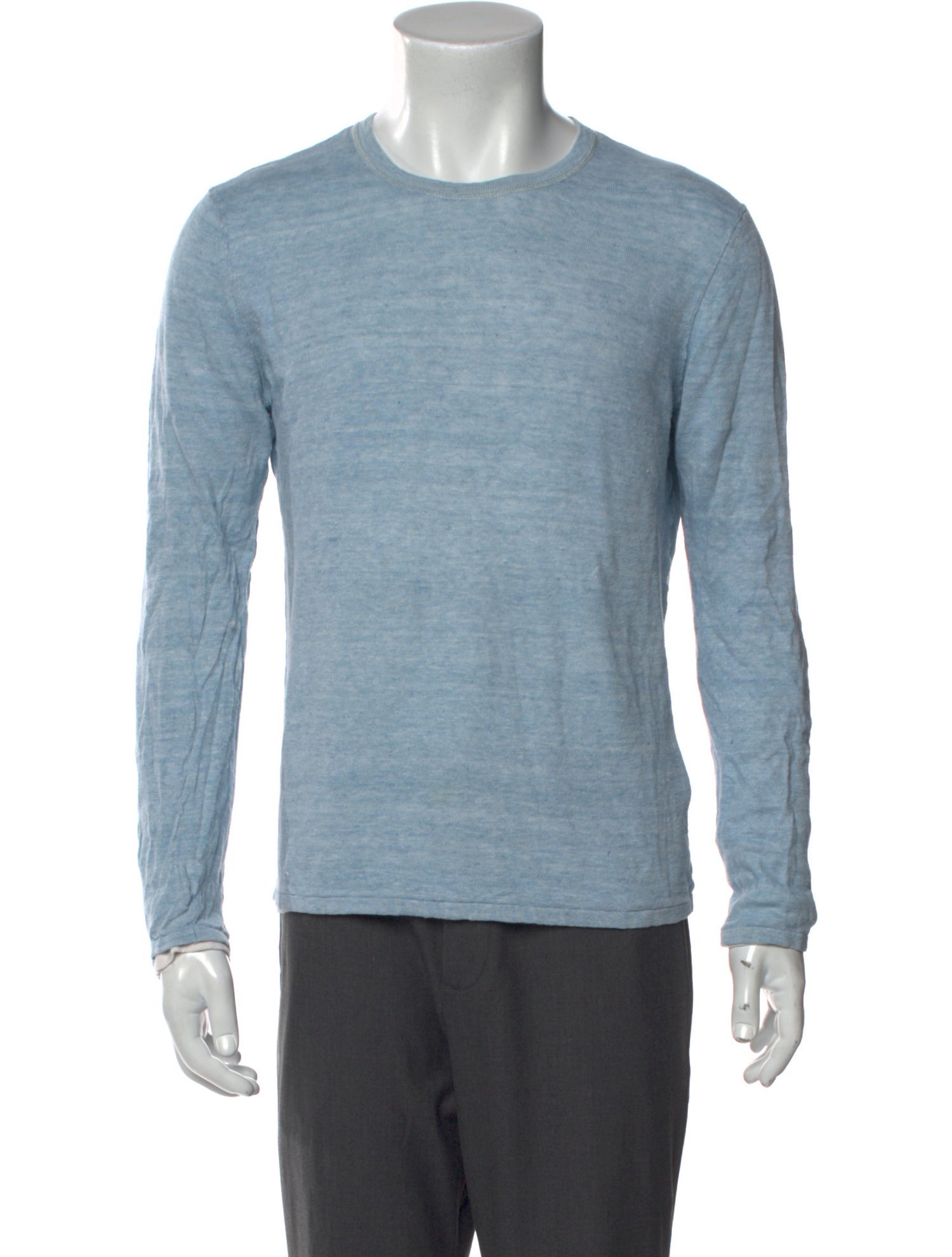 Vince Linen Crew Neck Pullover
