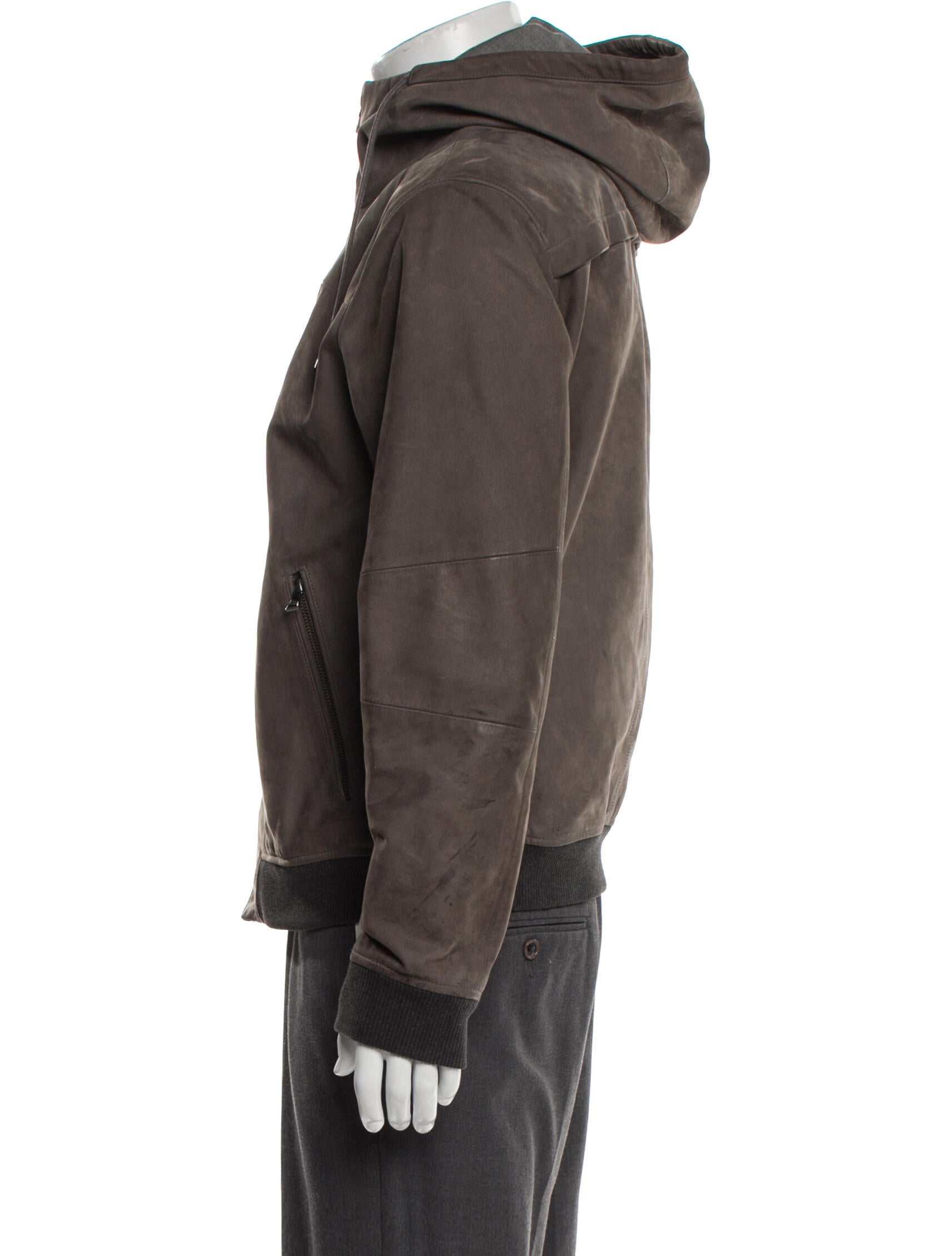 Vince Leather Parka