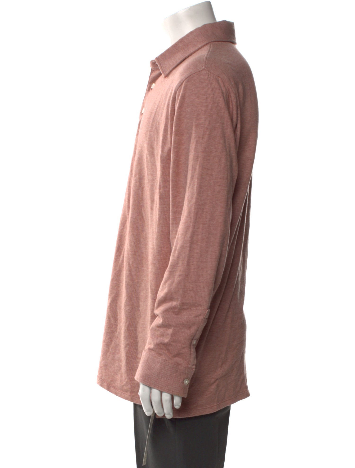 Vince Collar Long Sleeve Polo Sweater