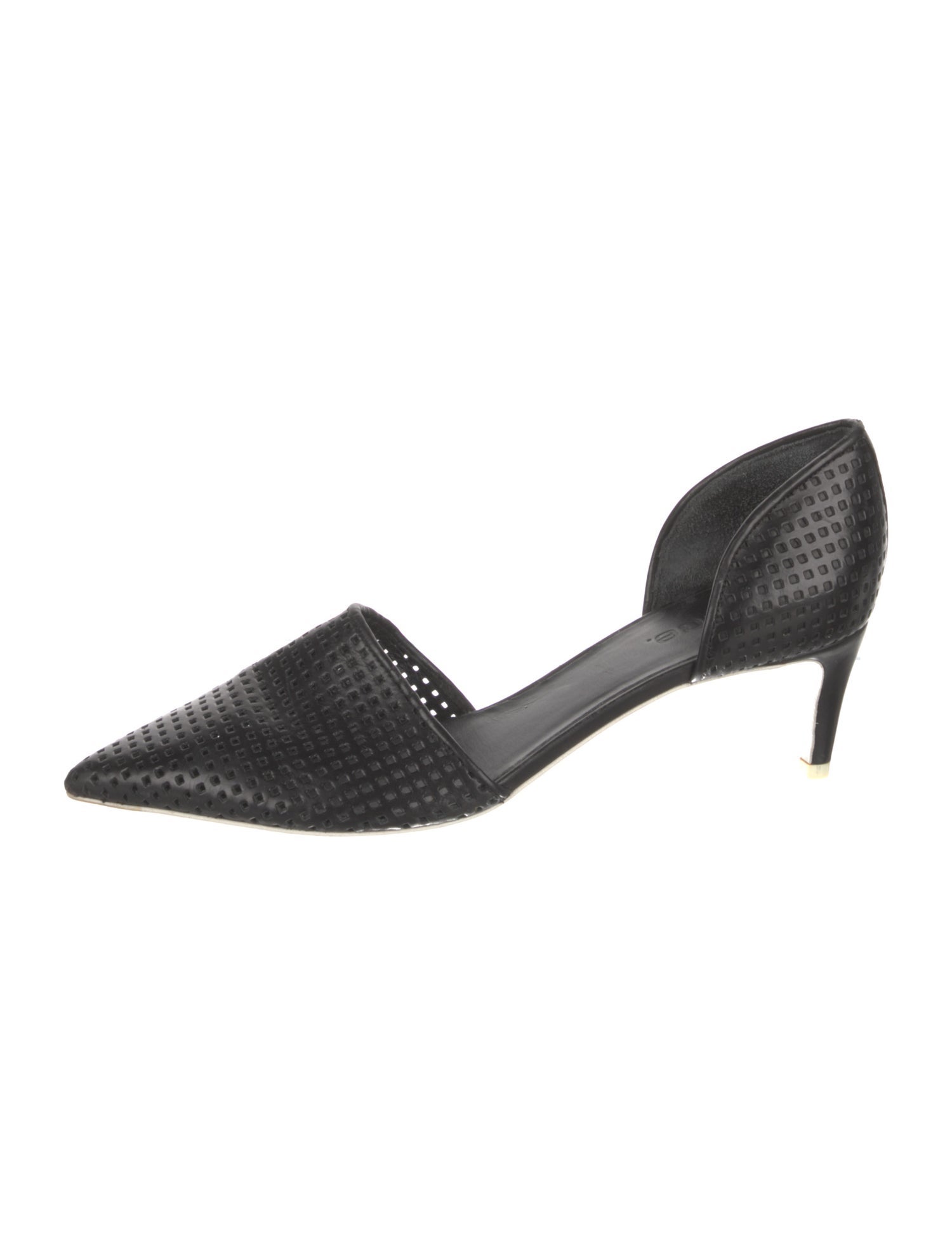 Vince Leather D'Orsay Pumps