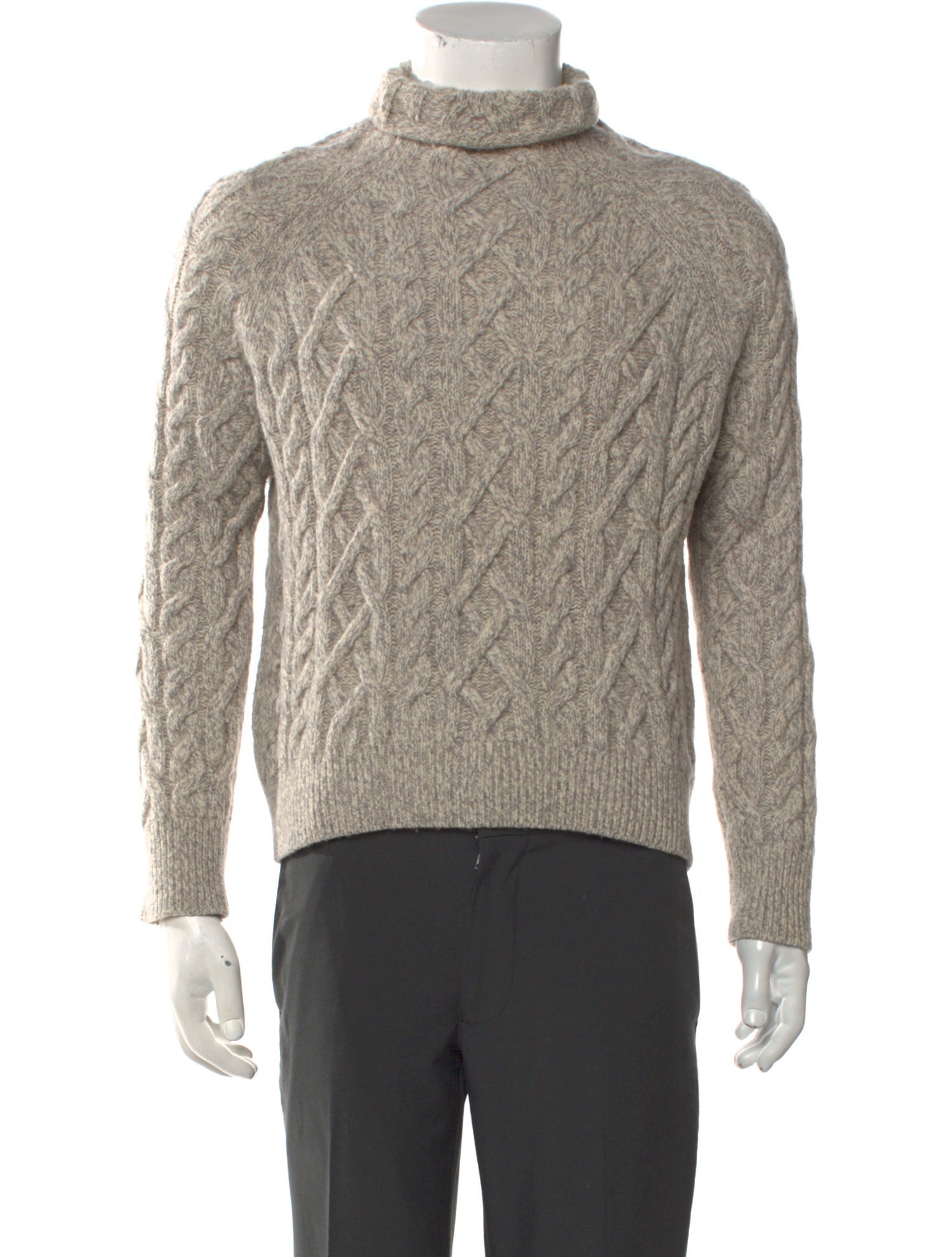 Vince Mock Neck Long Sleeve Pullover