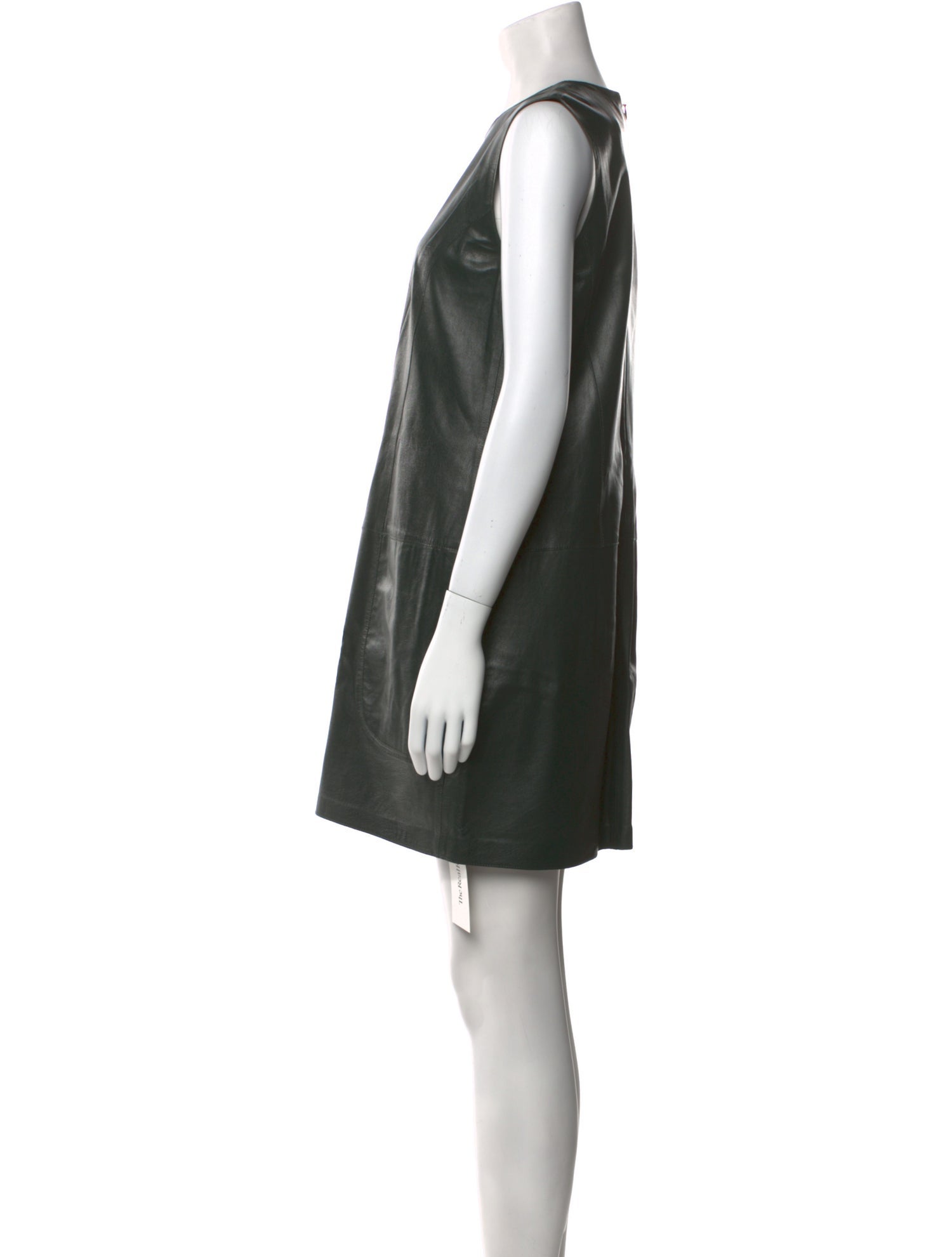 Lamb Leather Mini Dress Lamb Leather Mini Dress