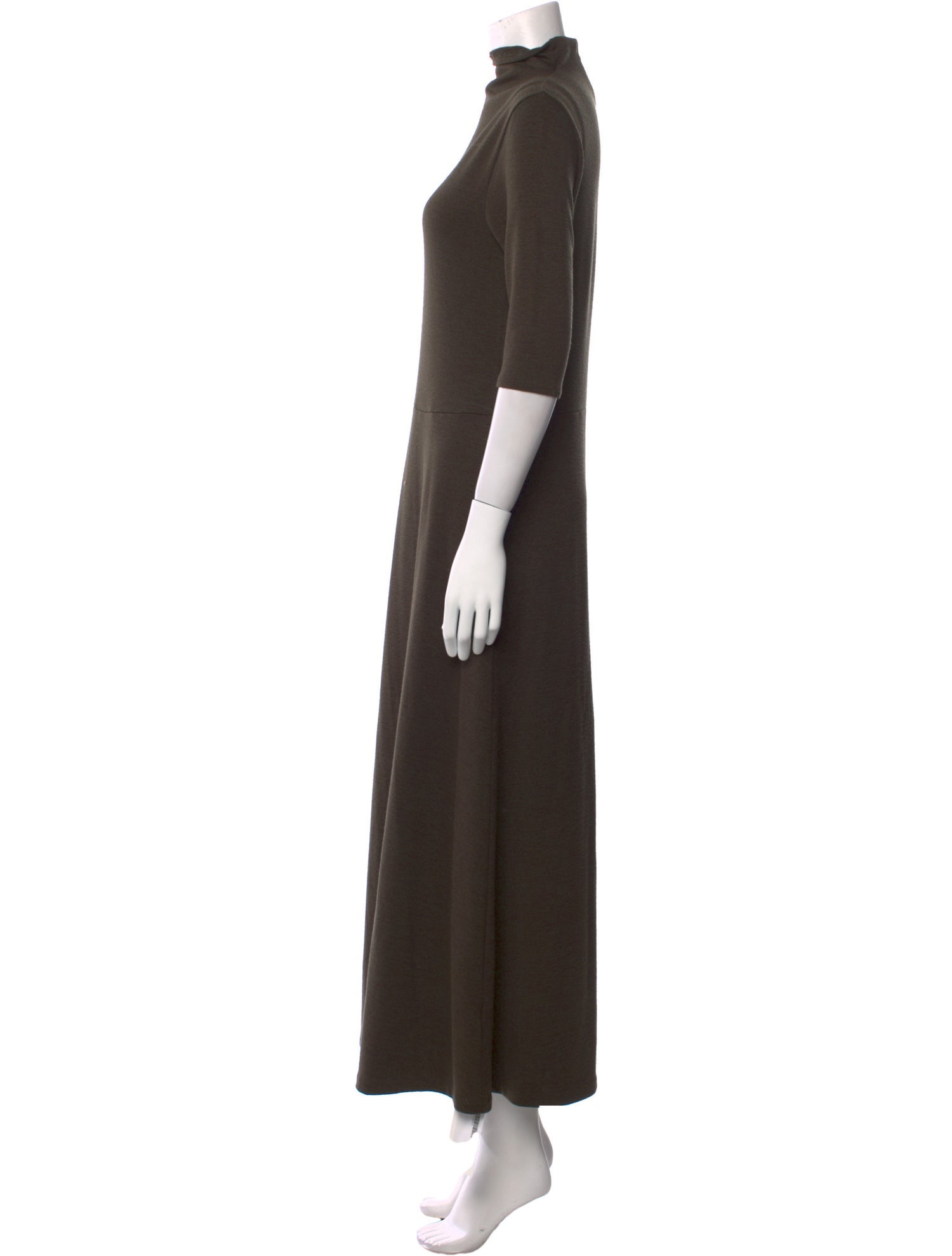 Vince Turtleneck Long Dress