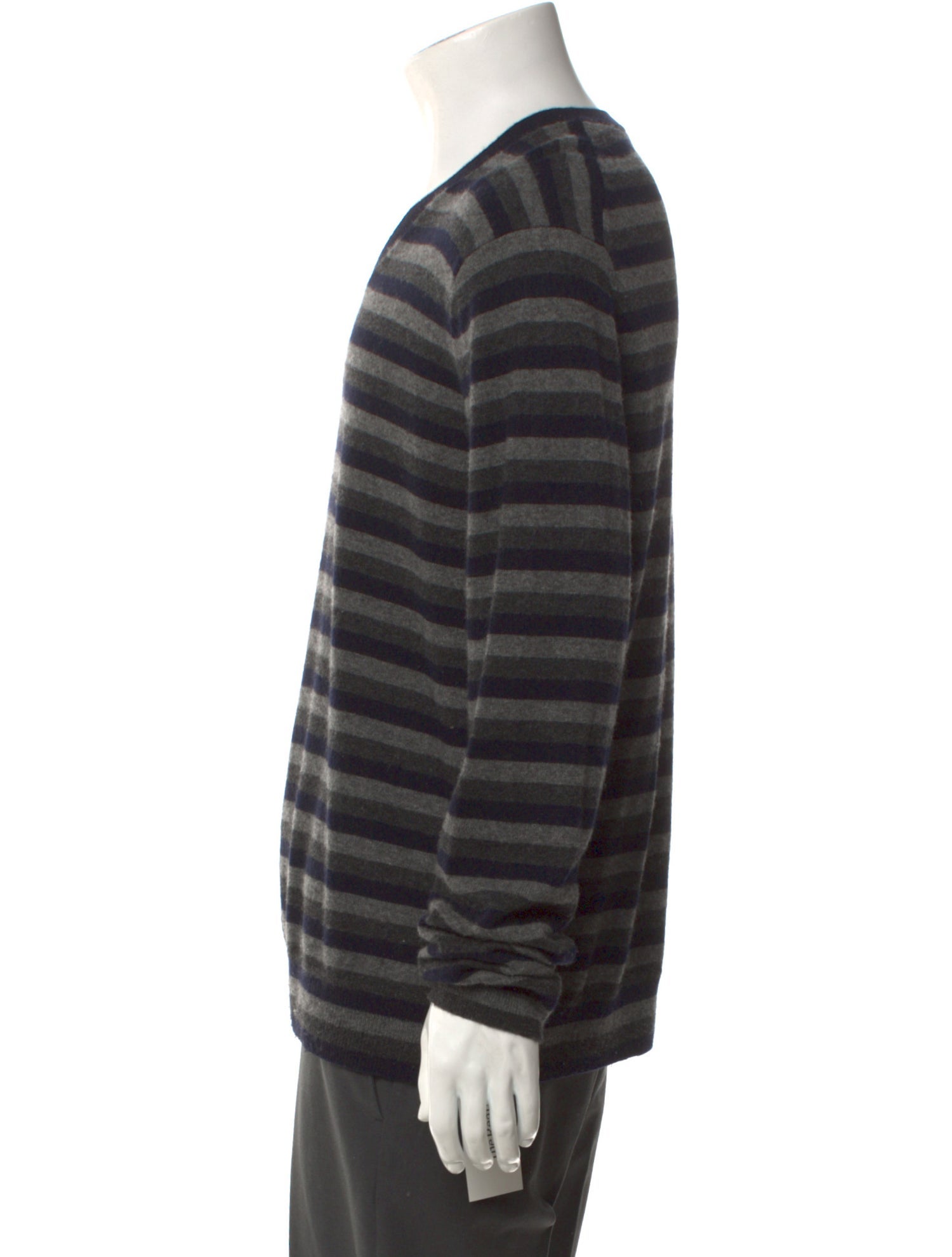 Vince Cashmere Striped Pullover