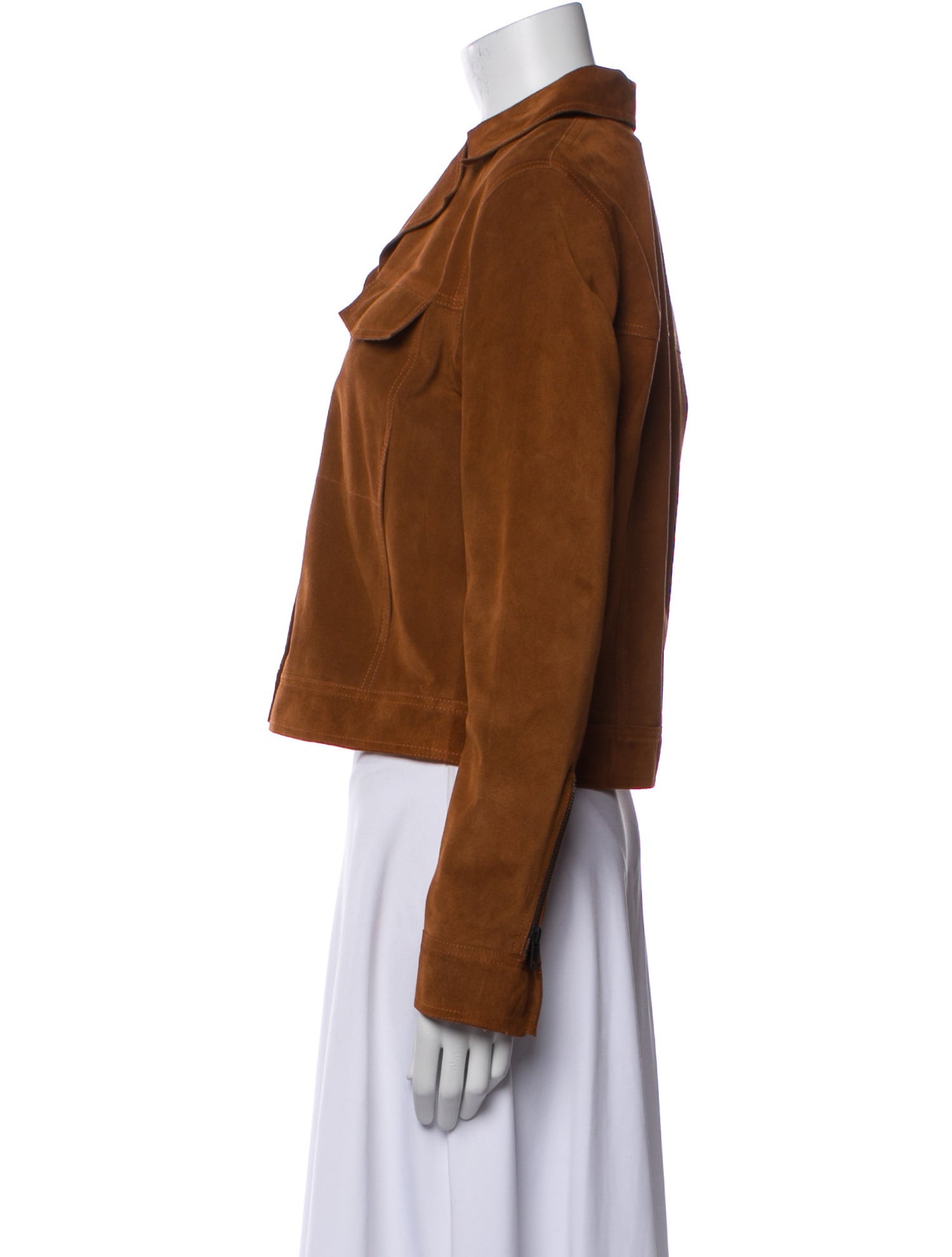 Vince Calf Leather Jacket