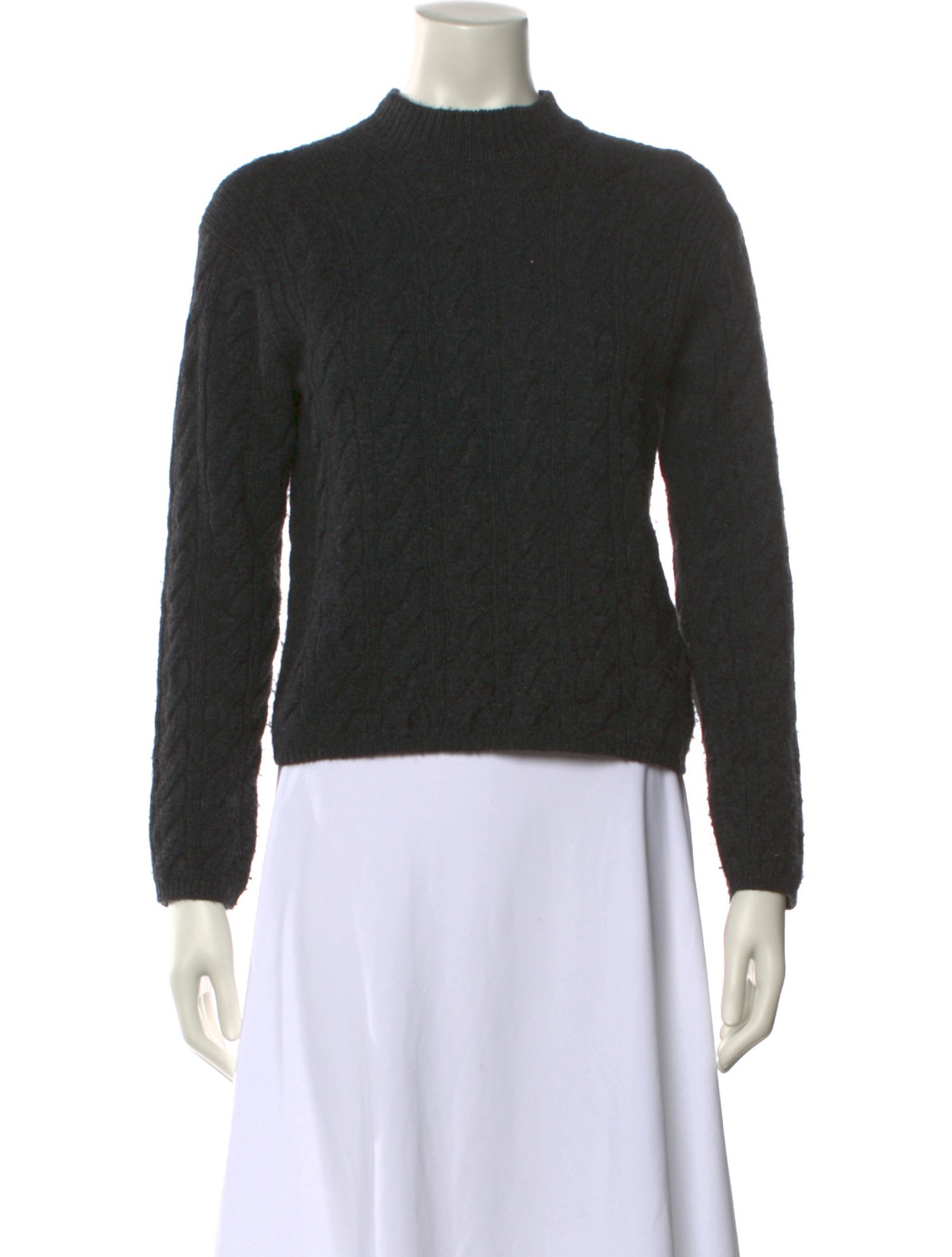 Vince Wool Mock Neck Sweater