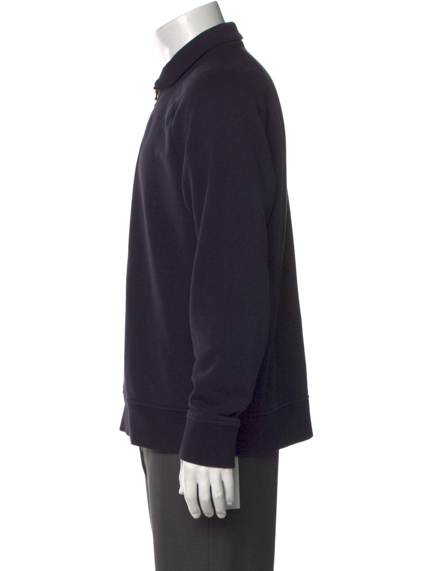 Vince Collar Long Sleeve Polo Sweater