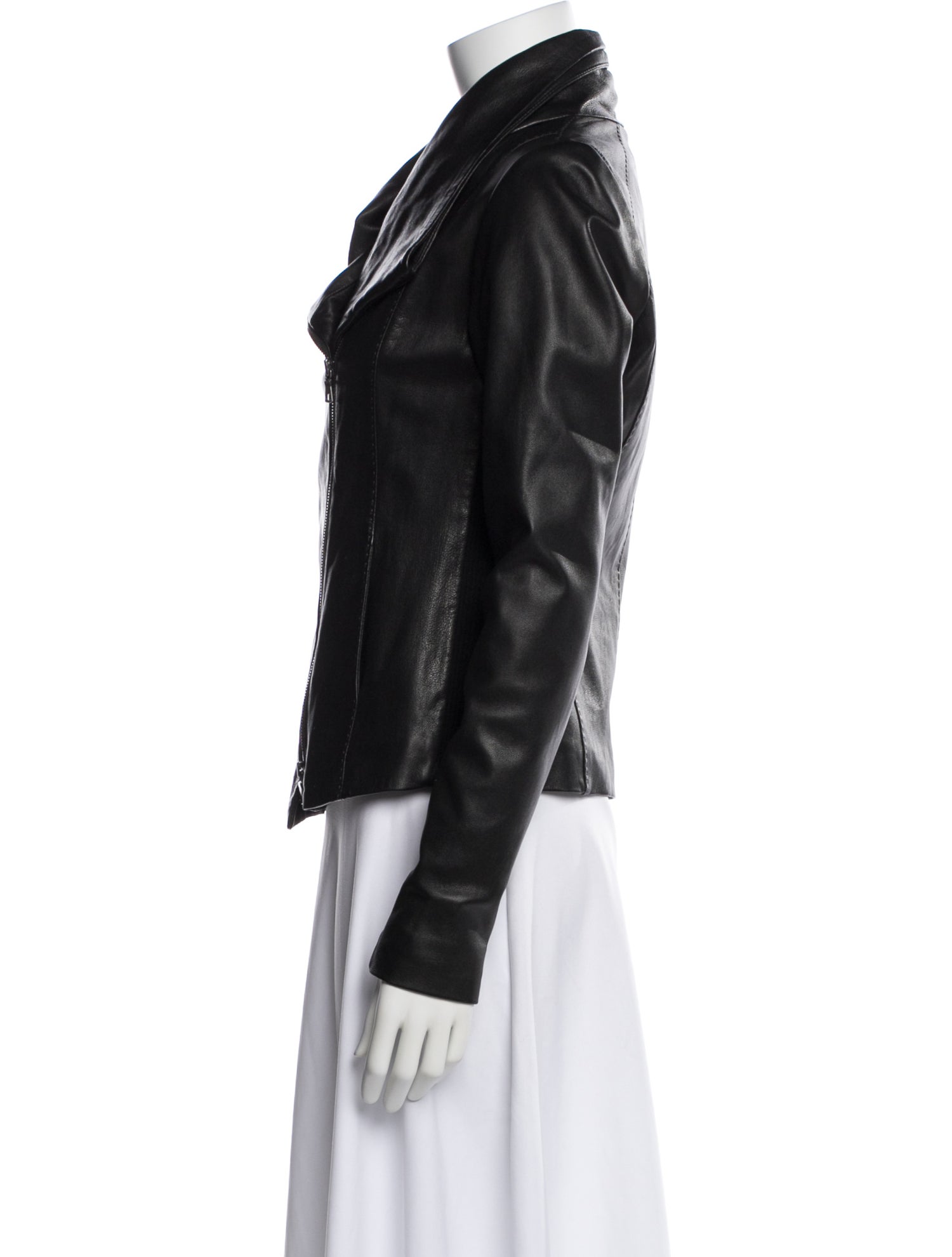 Vince Leather Biker Jacket