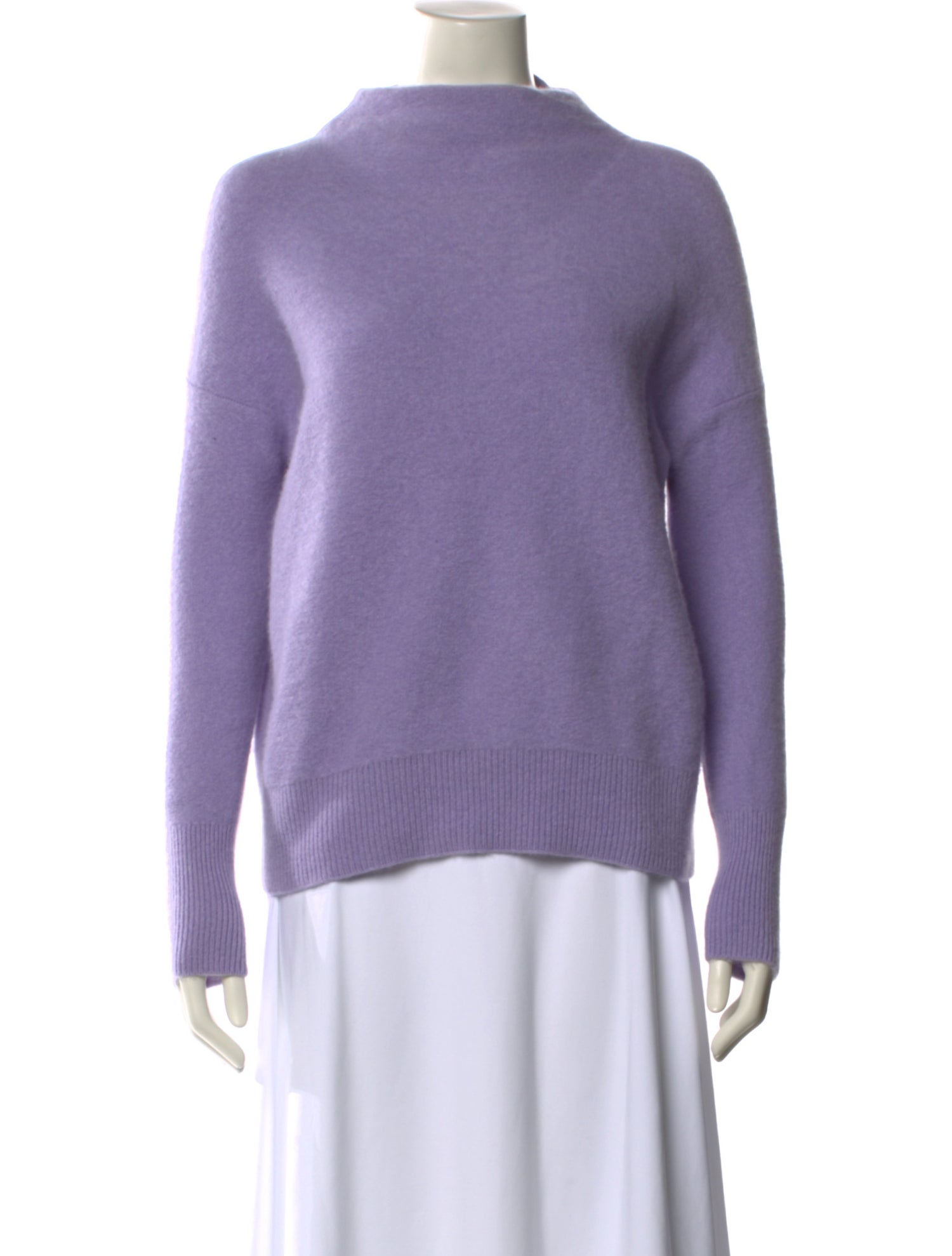 Stella McCartney Virgin Wool V-Neck Sweater - Neutrals Knitwear