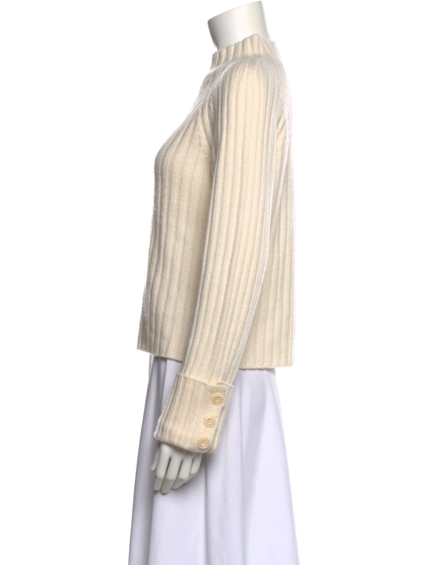 Vince Wool Mock Neck Sweater