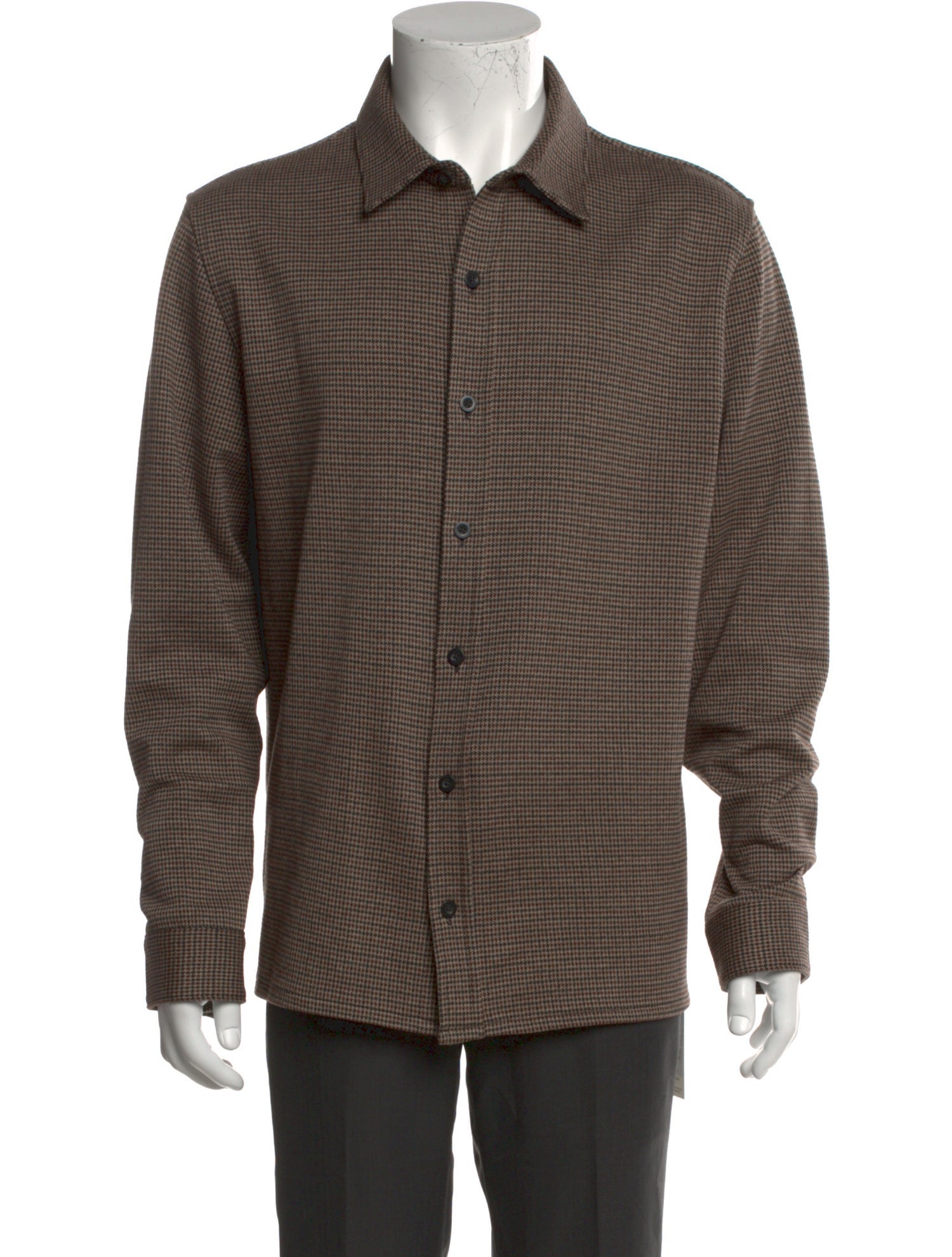 Vince Collar Long Sleeve Polo Sweater