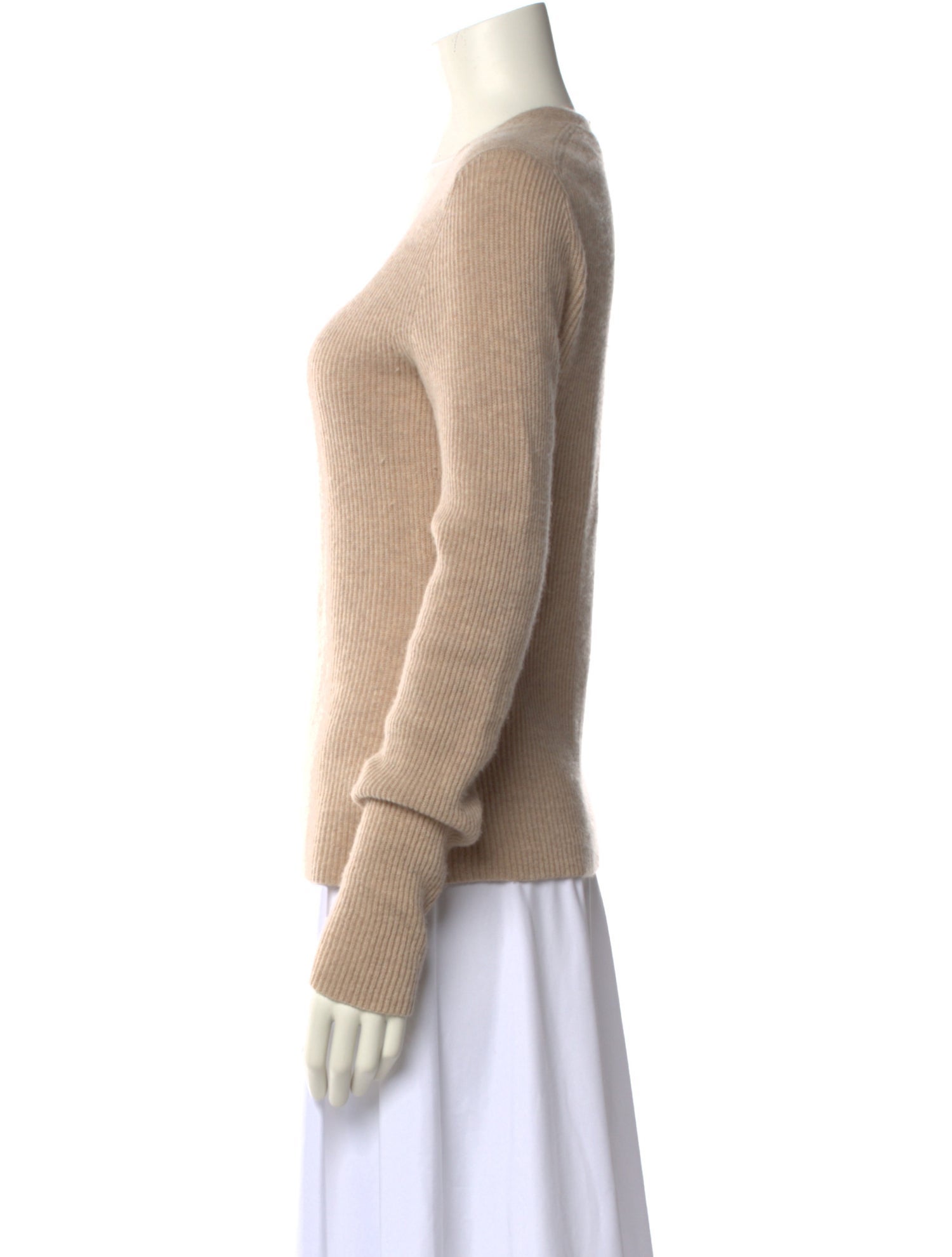 Vince Cashmere Square Neckline Sweater