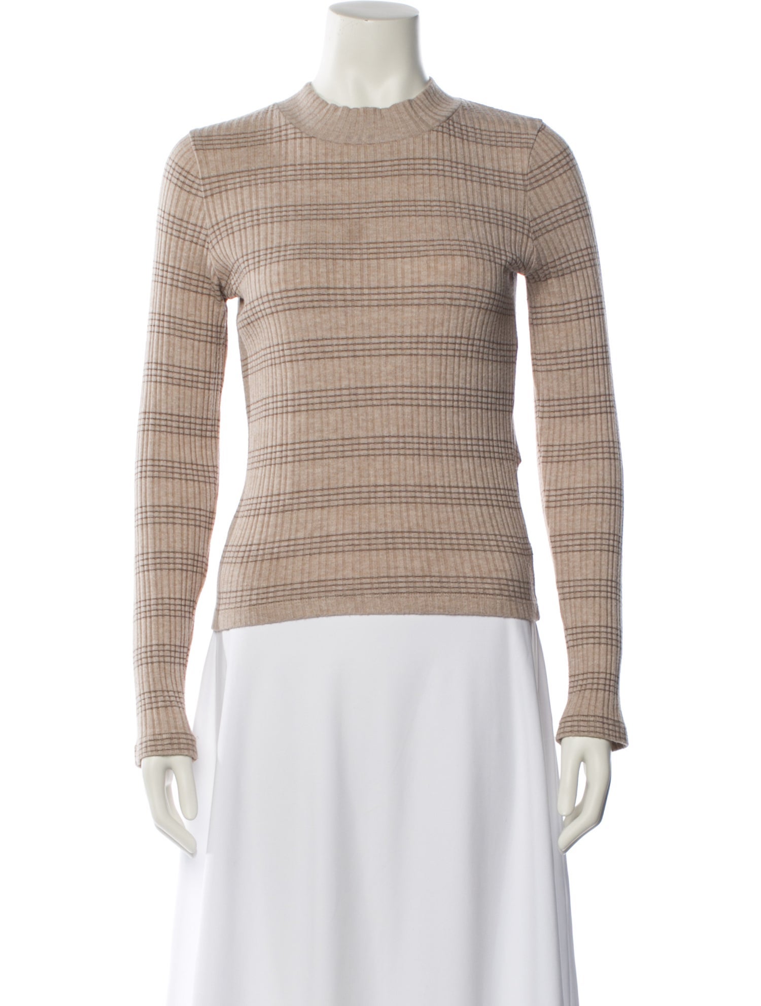 Vince Striped Crew Neck Sweater