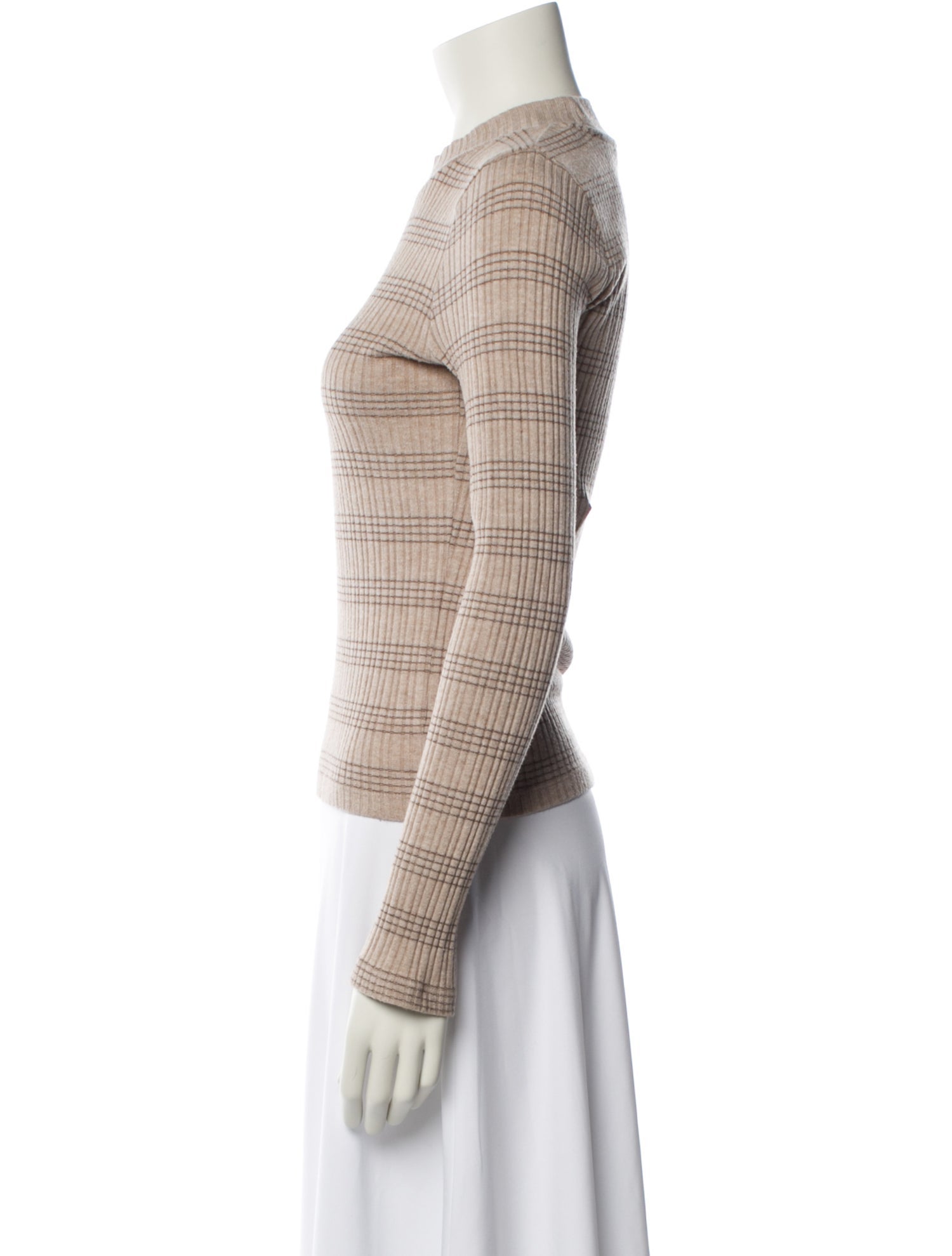 Vince Striped Crew Neck Sweater