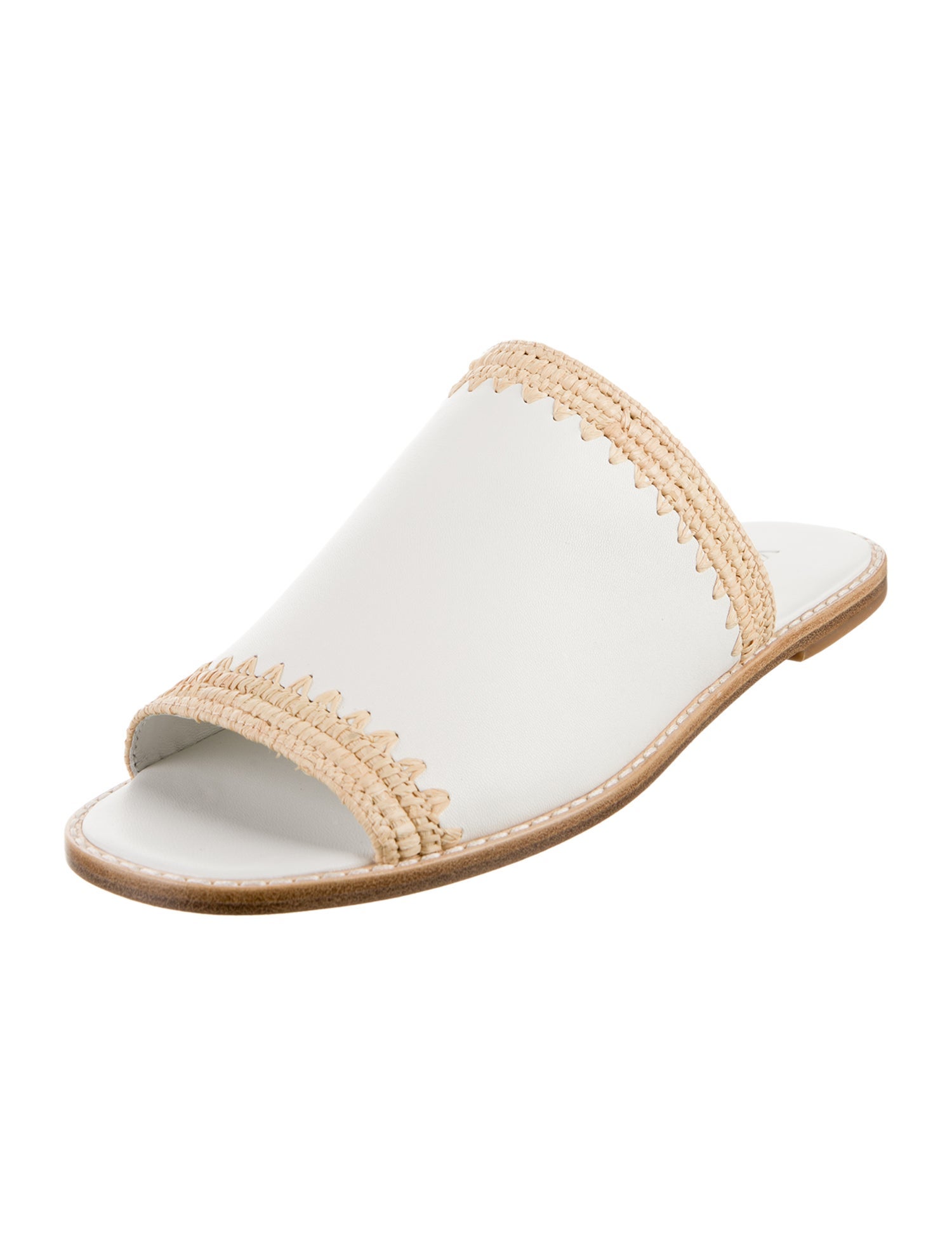 Vince Leather Slides