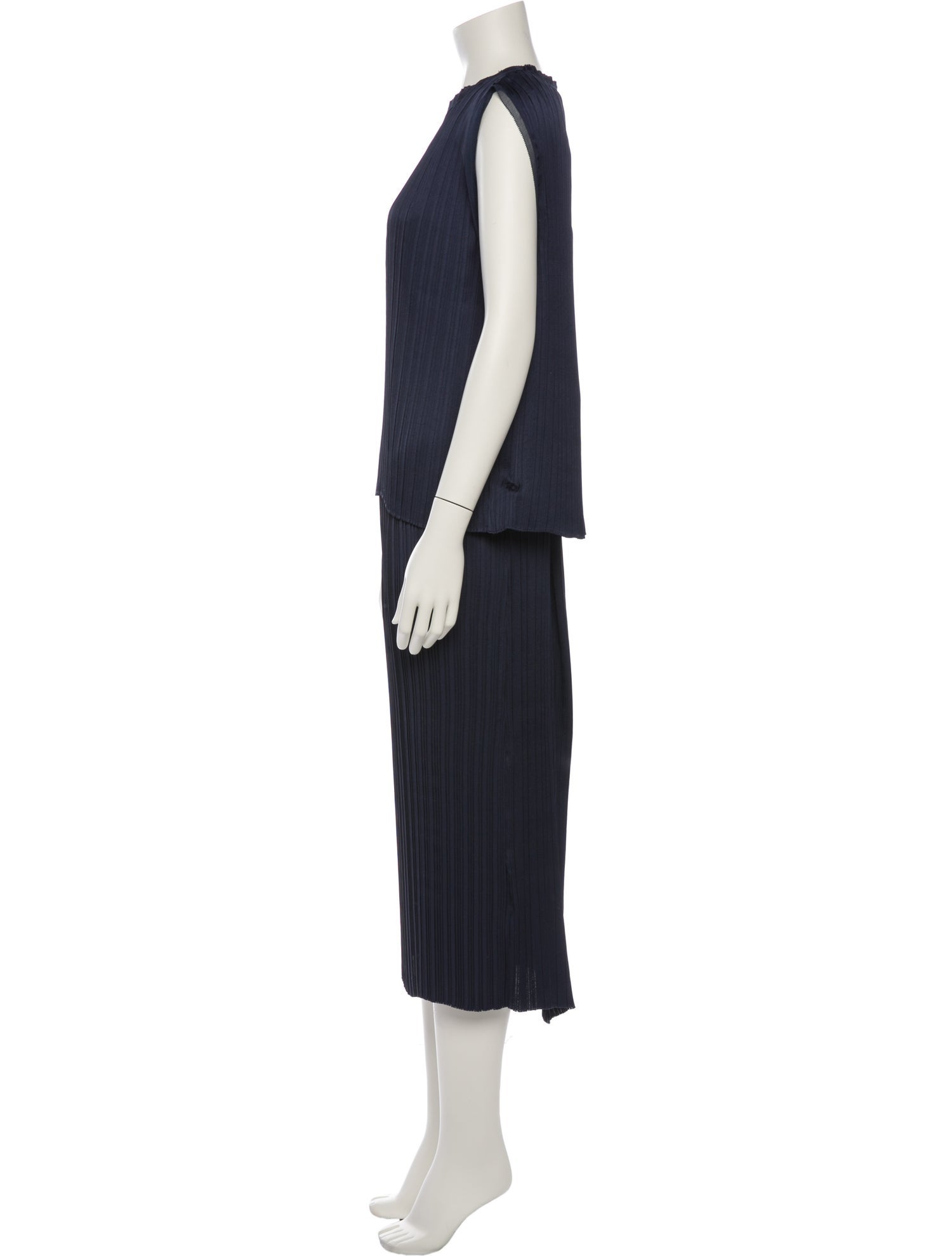 Vince Pleated Accents Skirt Set w/ Tags