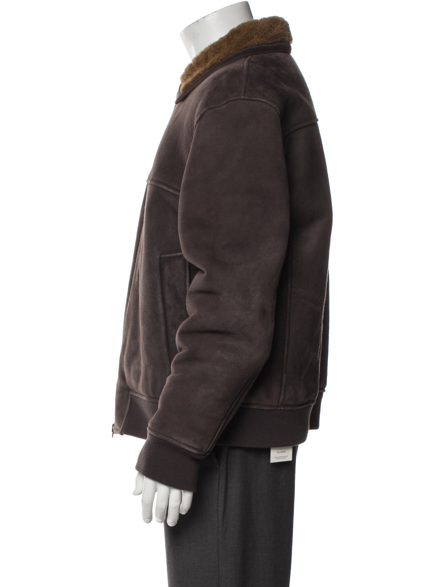 Vince Shearling Bomber Jacket