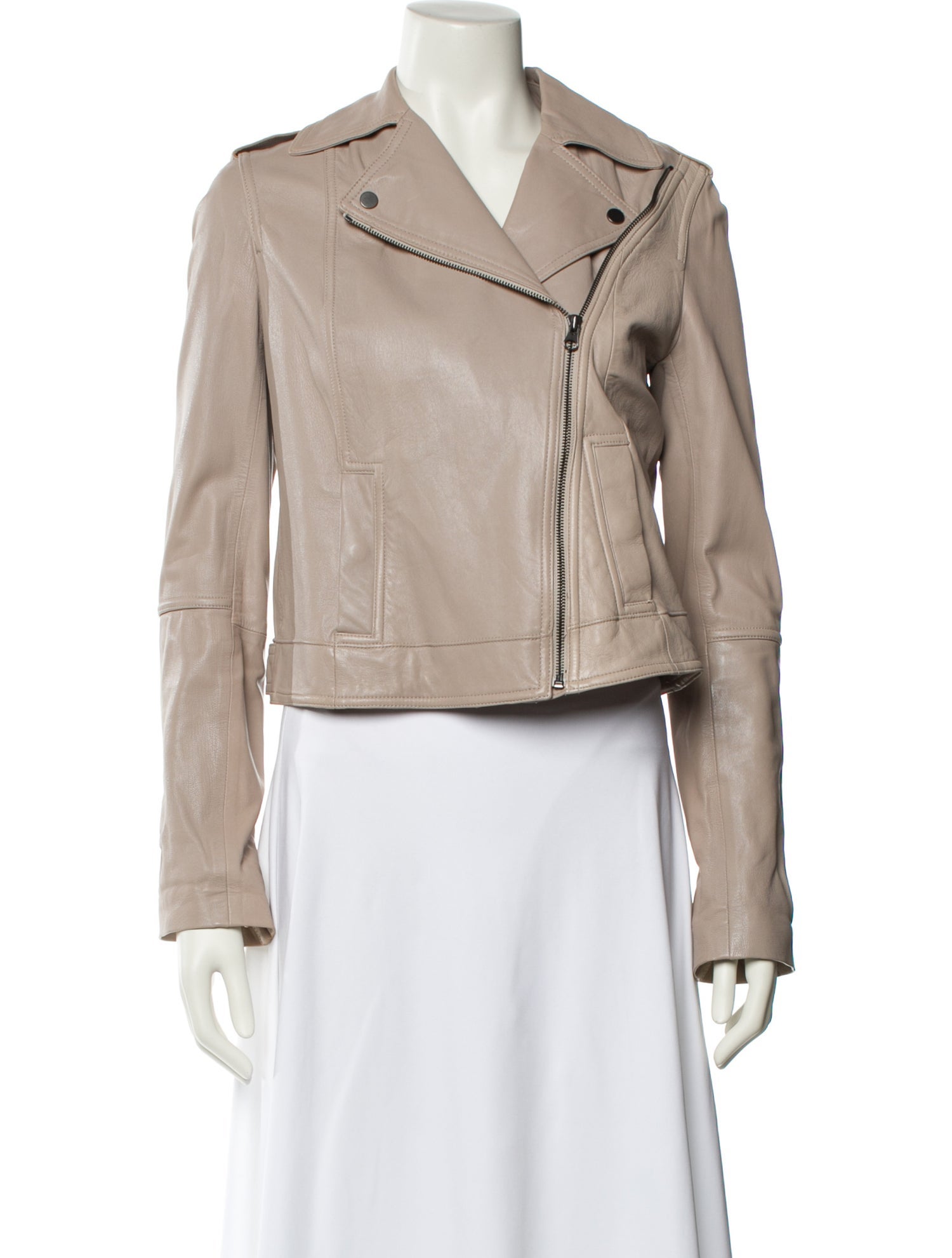 Vince Leather Biker Jacket