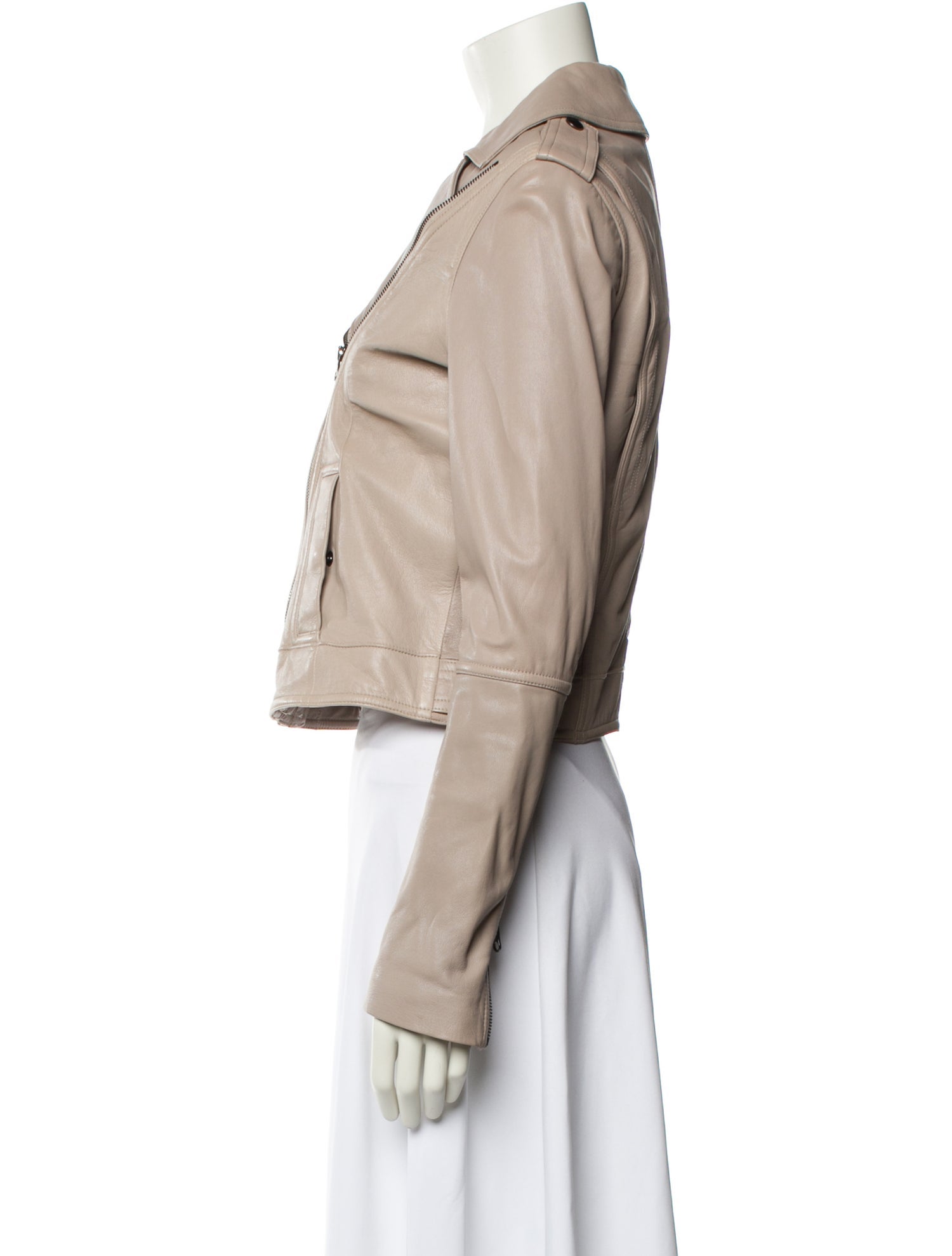 Vince Leather Biker Jacket