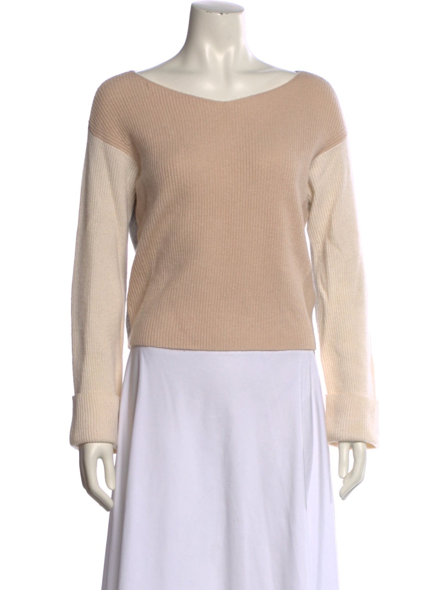 Vince Cashmere Bateau Neckline Sweater