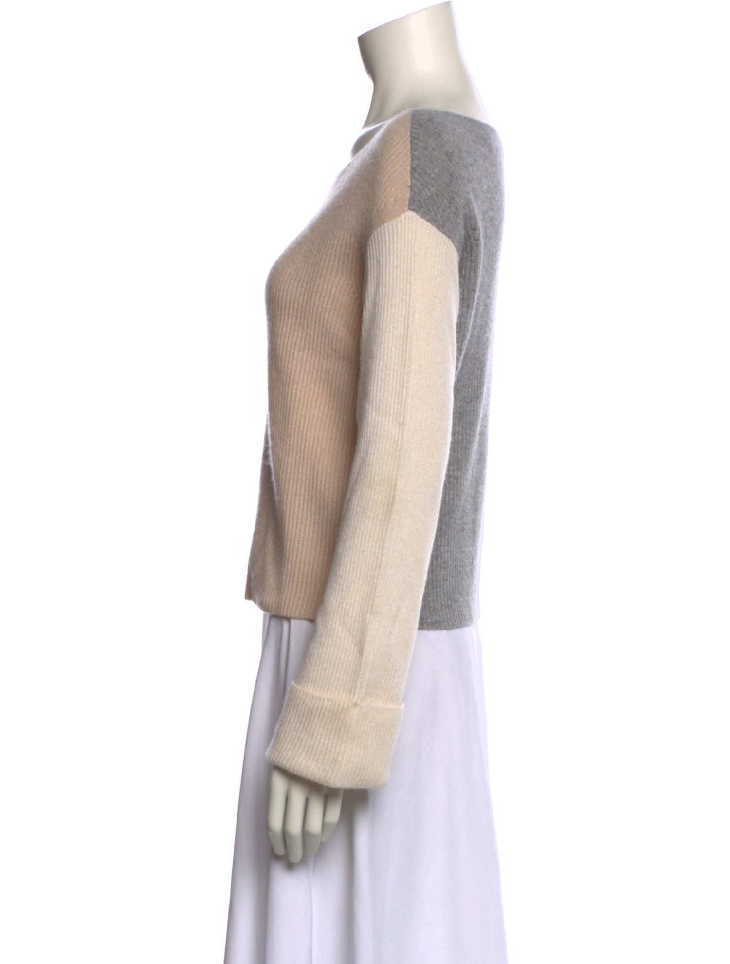 Vince Cashmere Bateau Neckline Sweater