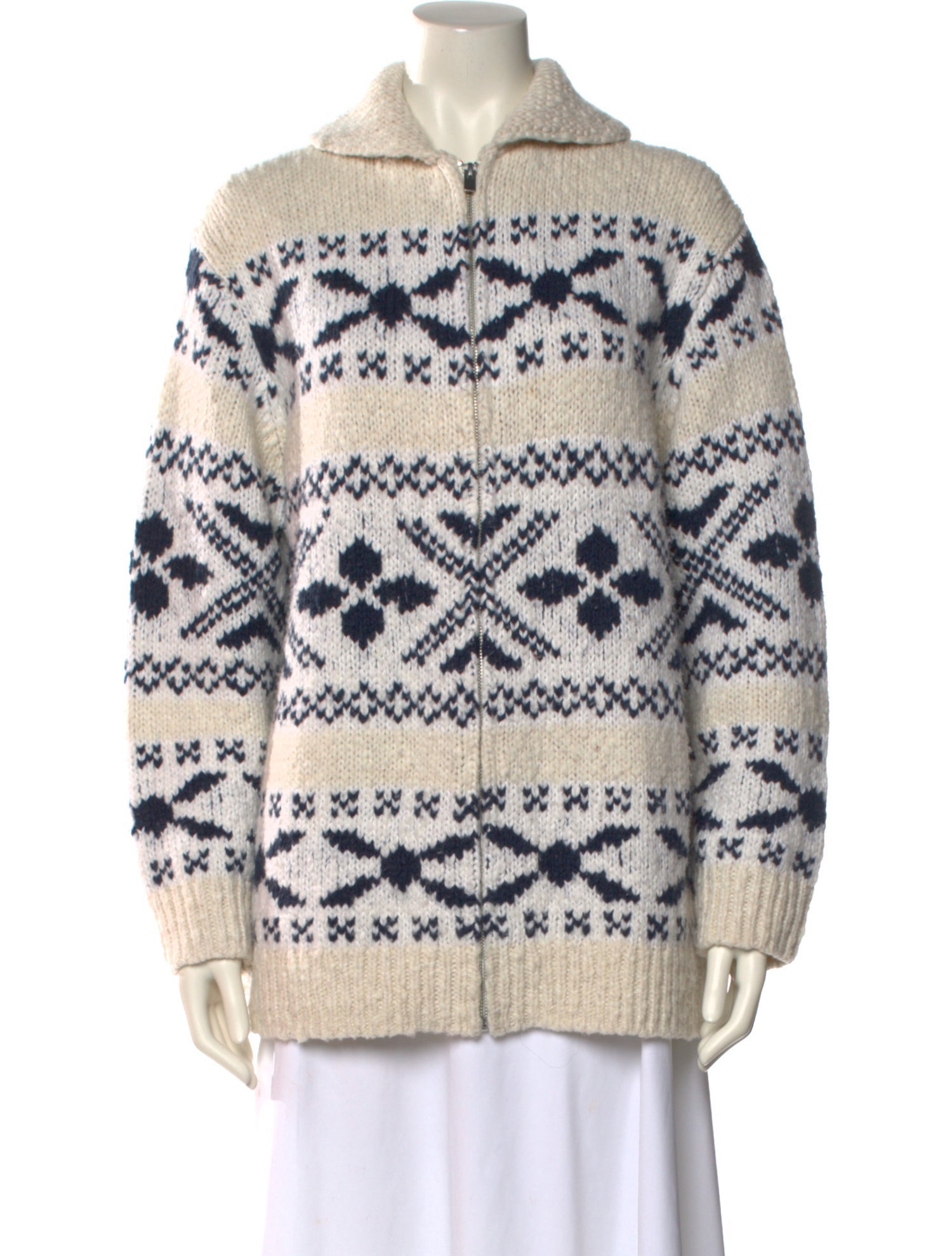 Vince Wool Printed Sweater