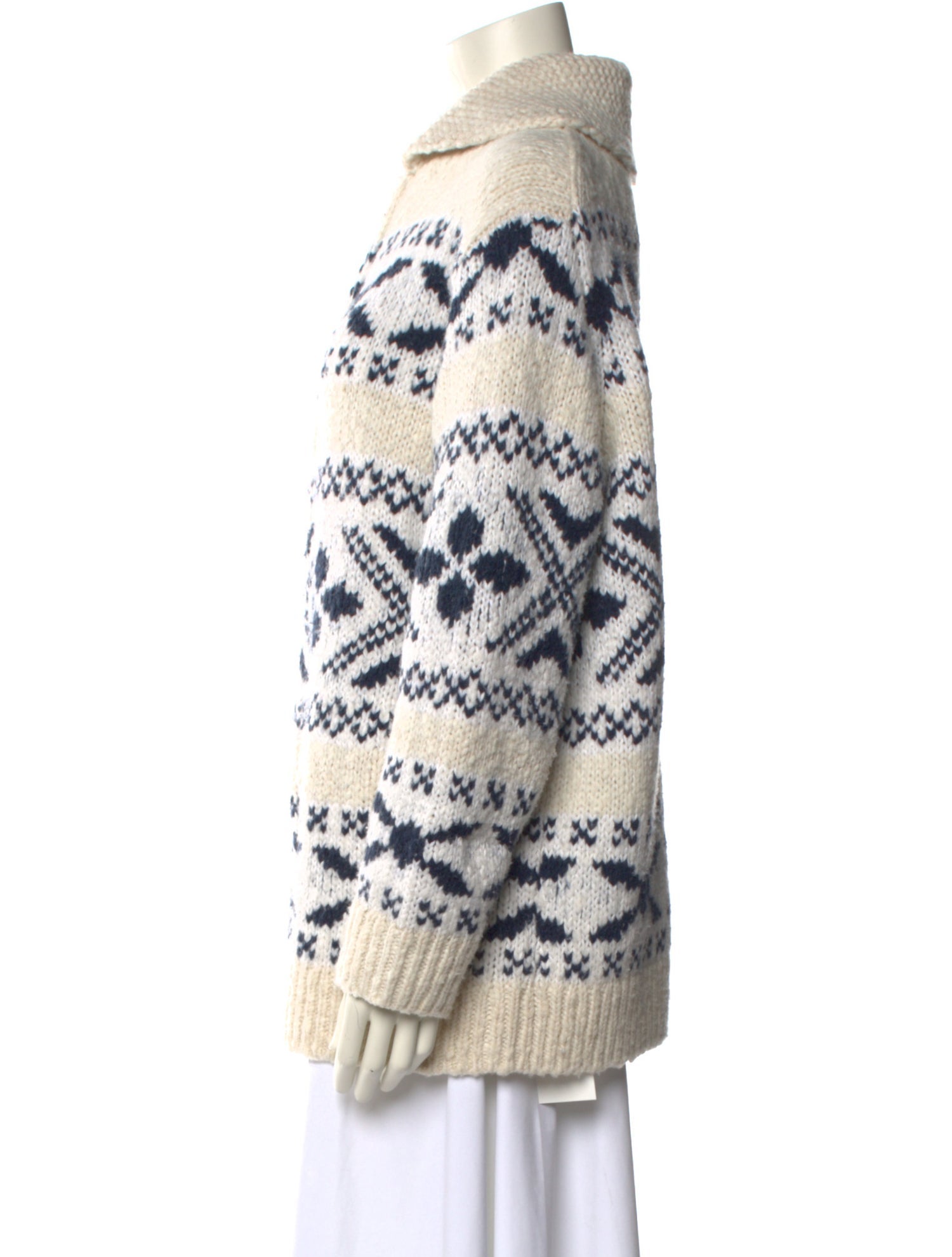 Vince Wool Printed Sweater
