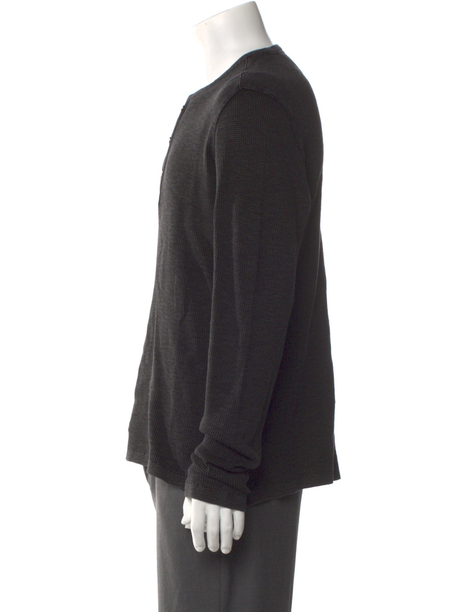 Vince Crew Neck Long Sleeve Polo Sweater