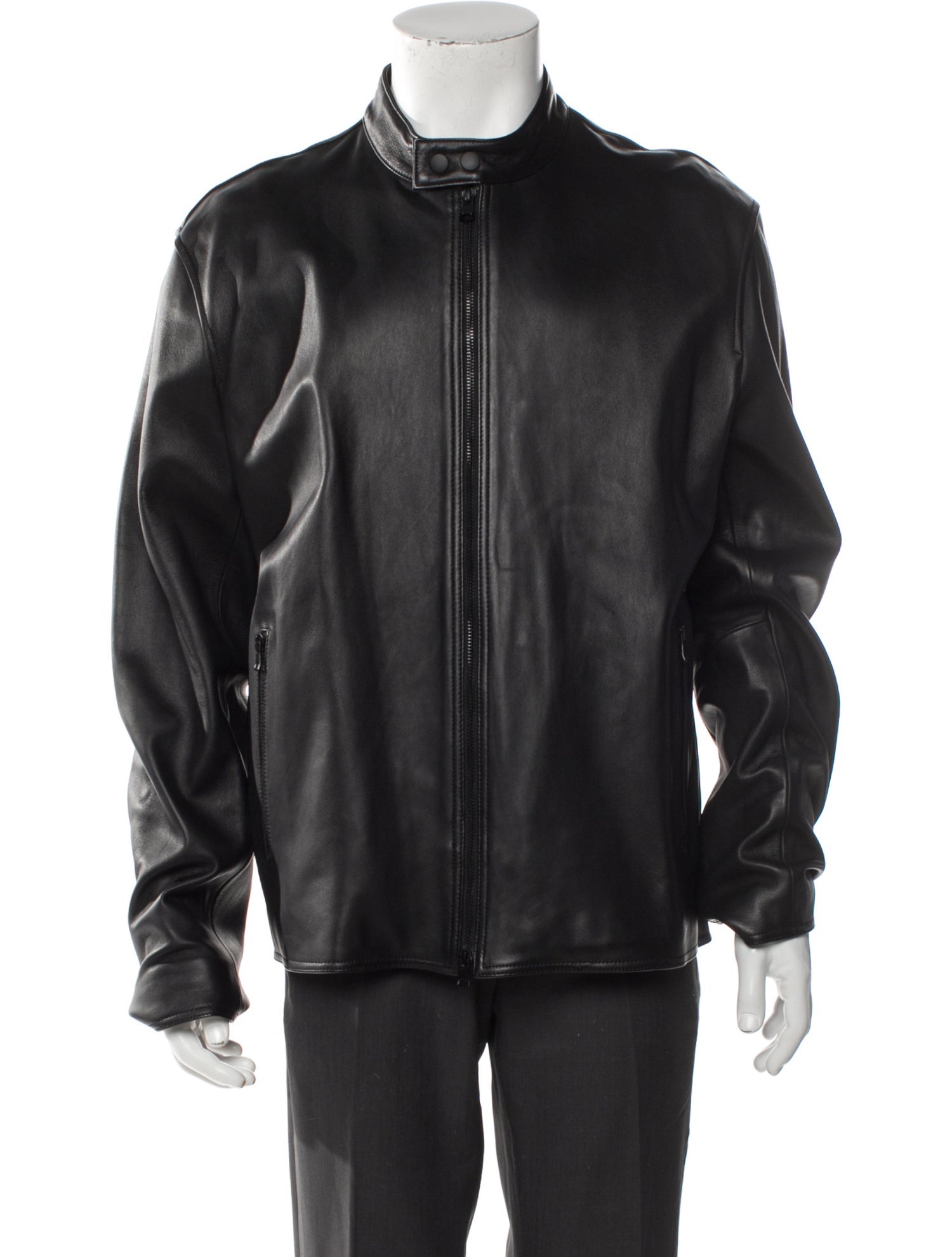 Vince Lamb Leather Moto Jacket w/ Tags