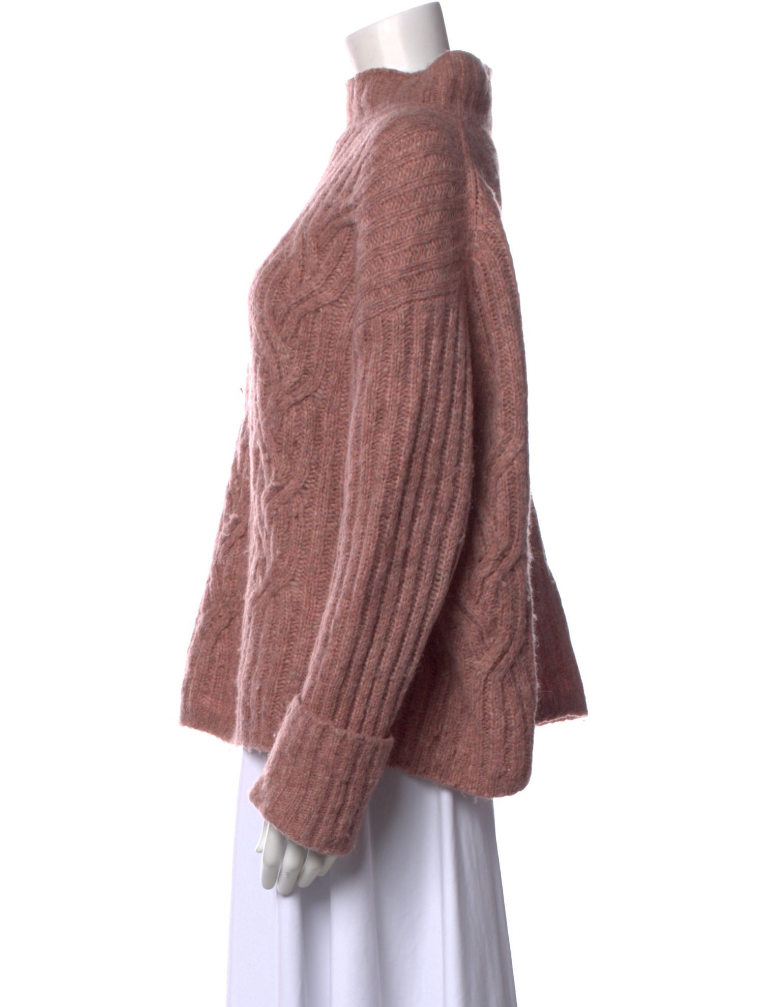 Vince Alpaca Mock Neck Sweater