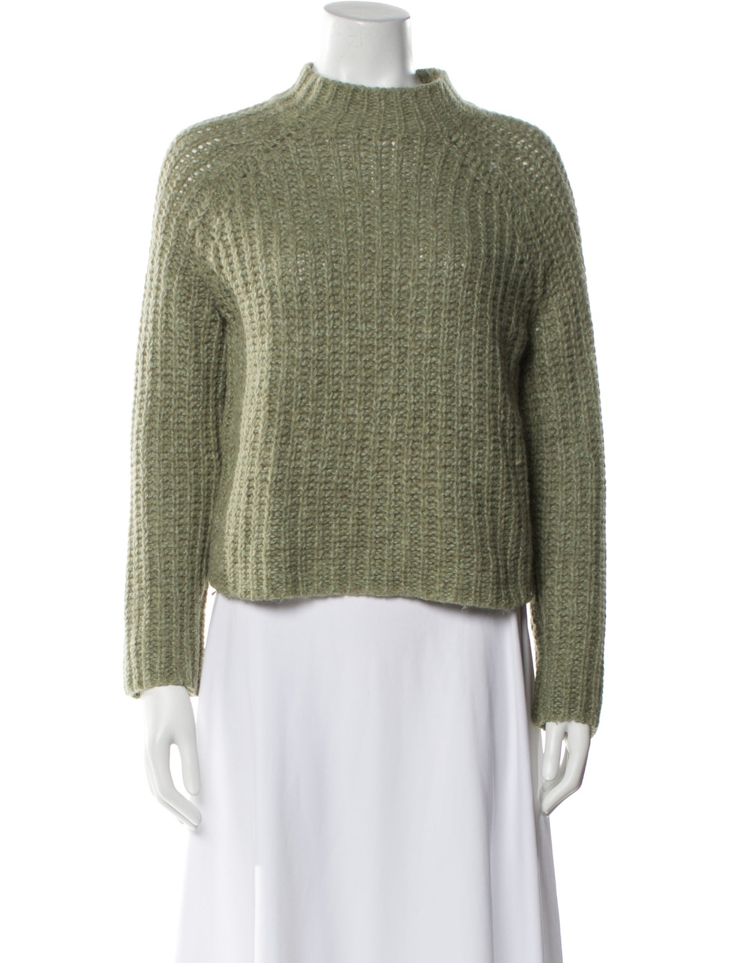 Vince Alpaca Mock Neck Sweater