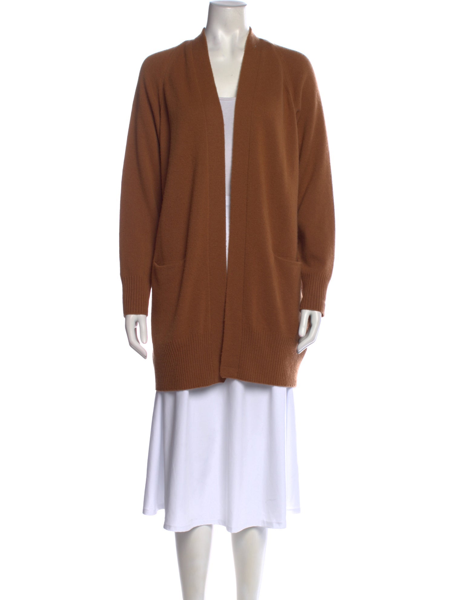 Vince Cashmere Open Front Sweater