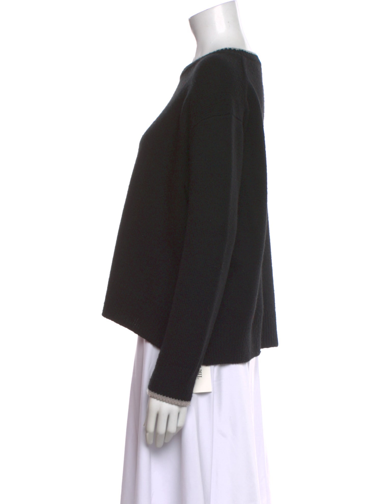 Vince Wool Bateau Neckline Sweater