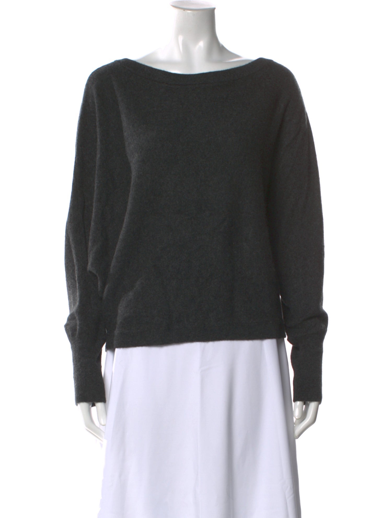 Vince Cashmere Bateau Neckline Sweater