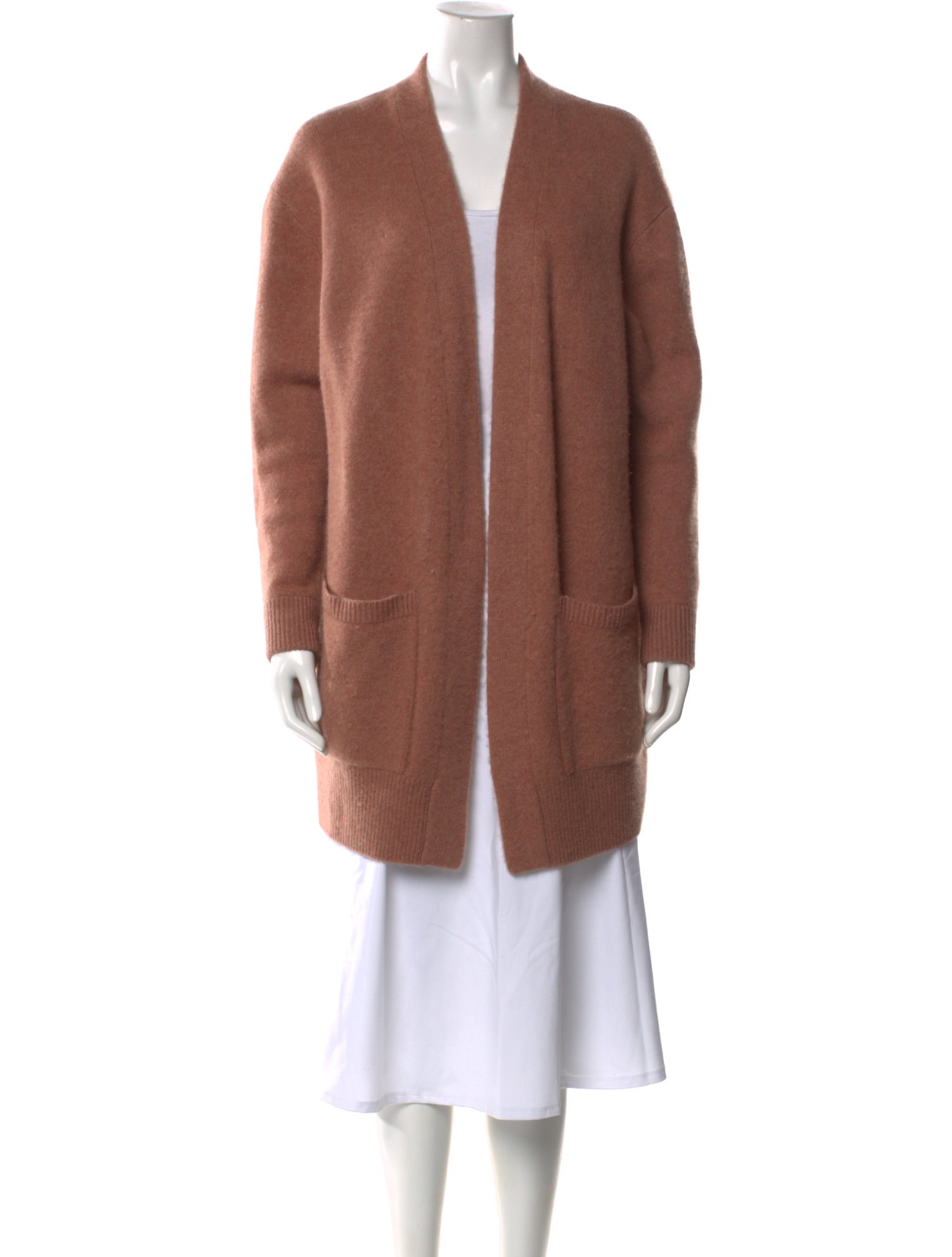 Vince Cashmere Open Front Sweater