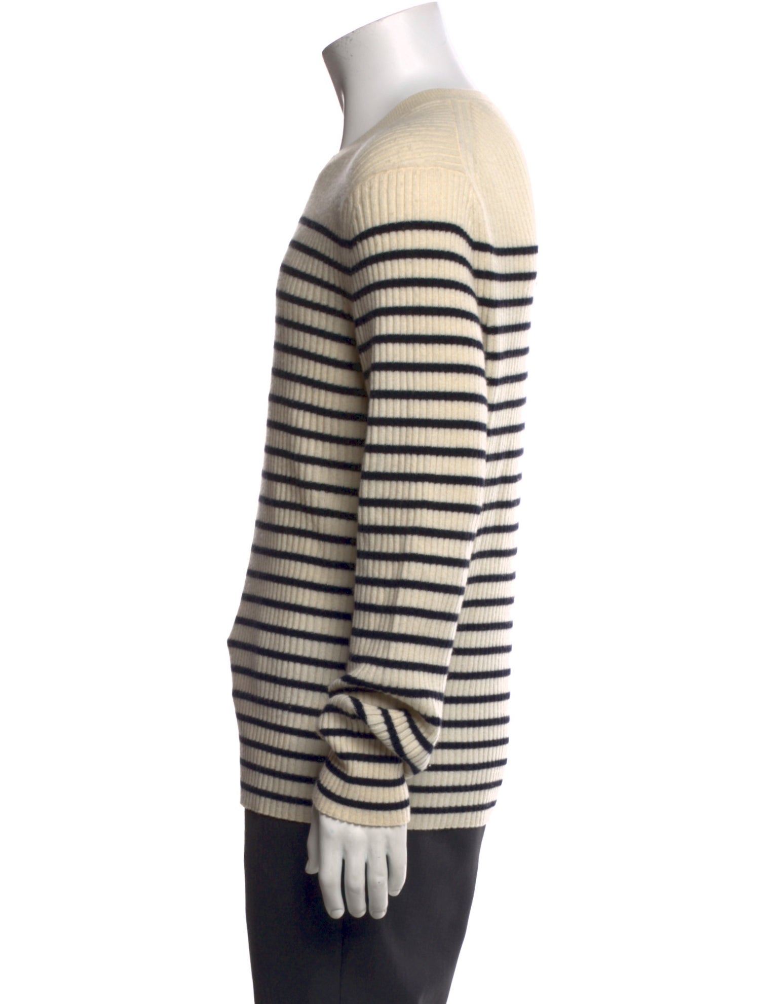 Vince Cashmere Striped Pullover
