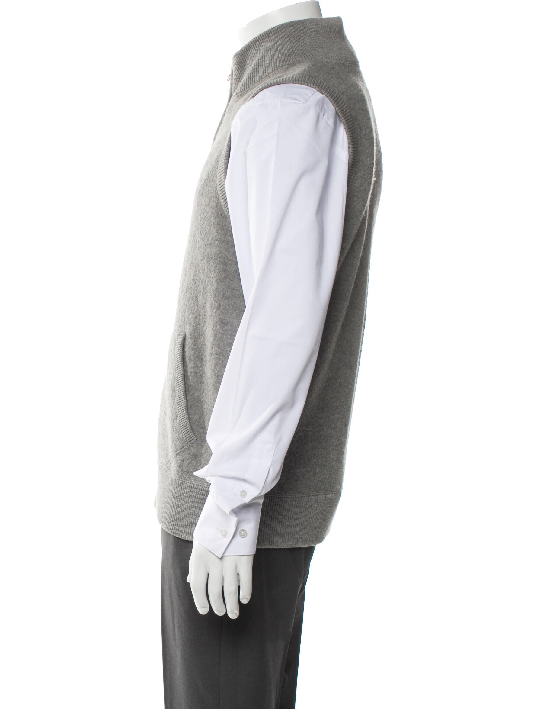 Vince Wool Turtleneck Sweater Vest
